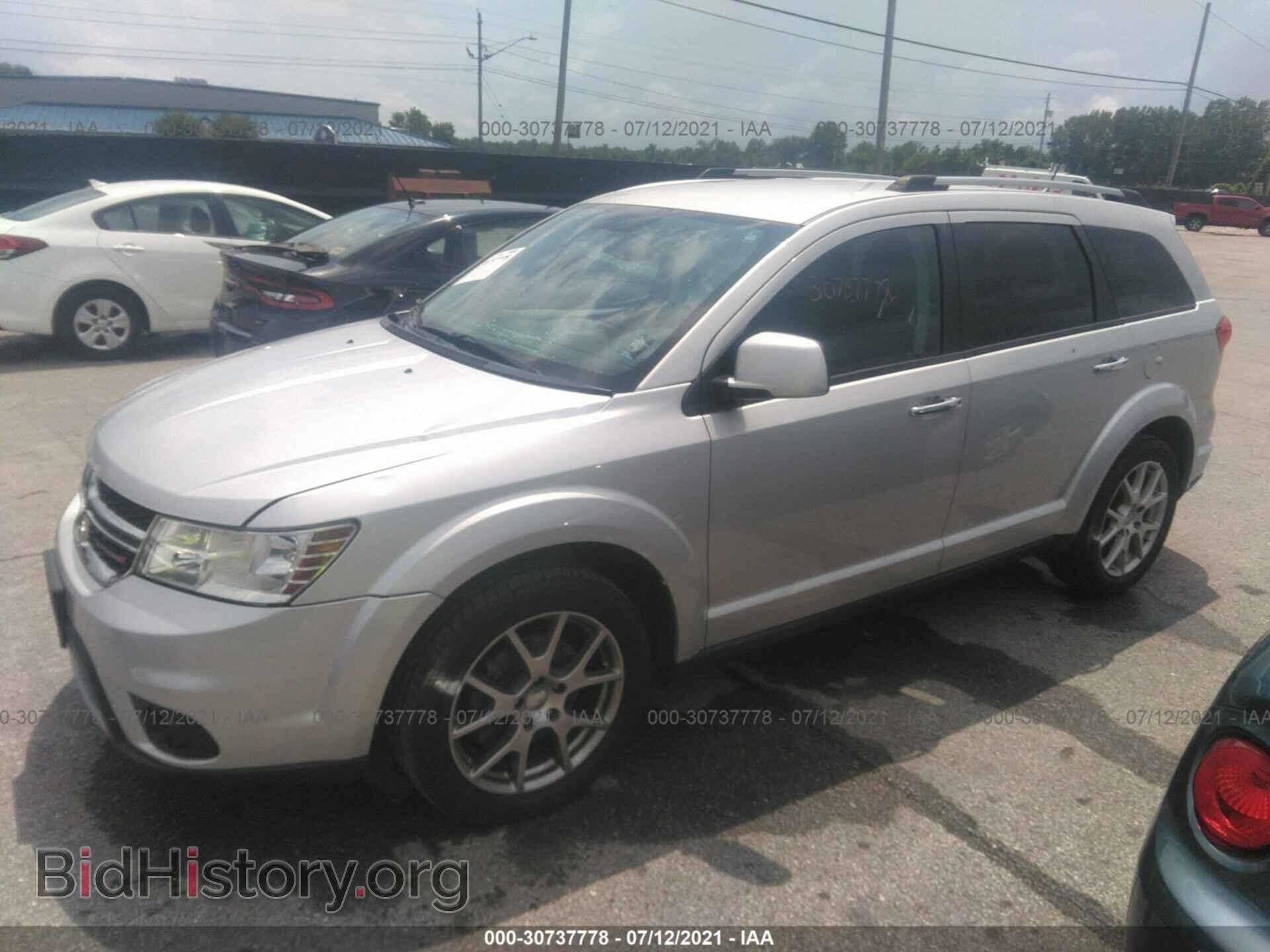 2013 DODGE JOURNEY - VIN: 3C4PDCDG3DT731008 - Фото 2