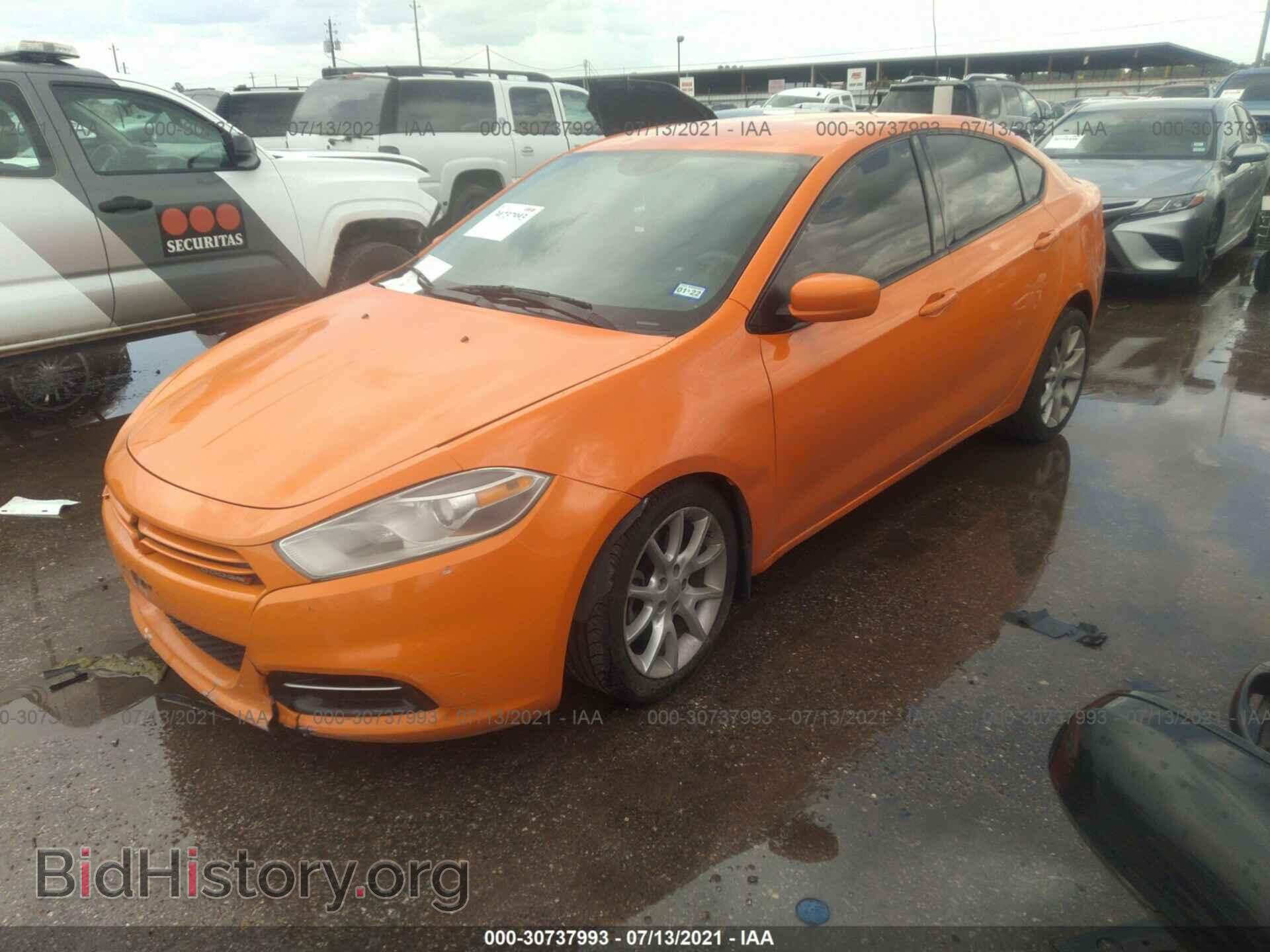 2013 DODGE DART - VIN: 1C3CDFBA7DD340307 - Фото 2