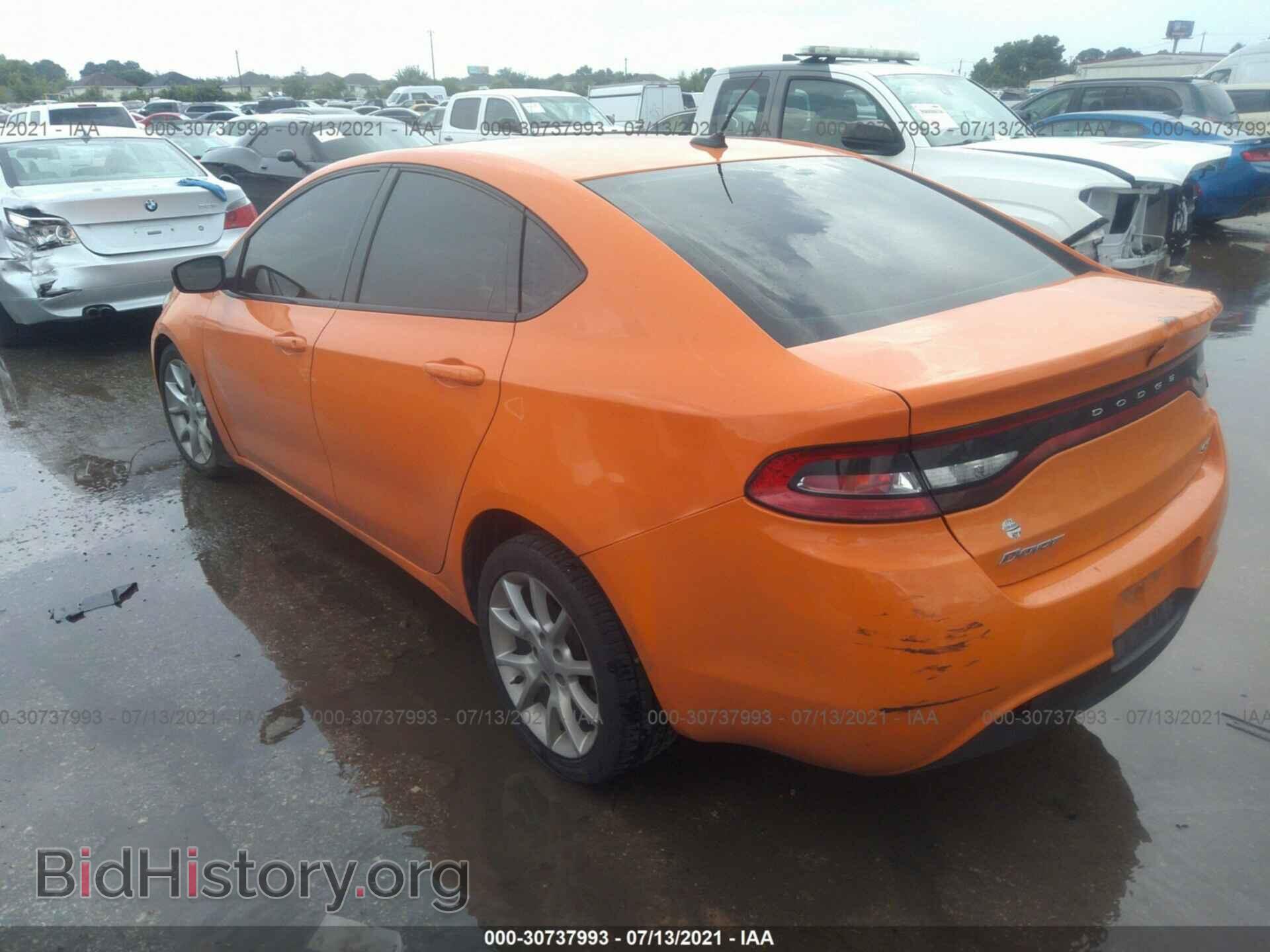 2013 DODGE DART - VIN: 1C3CDFBA7DD340307 - Фото 3