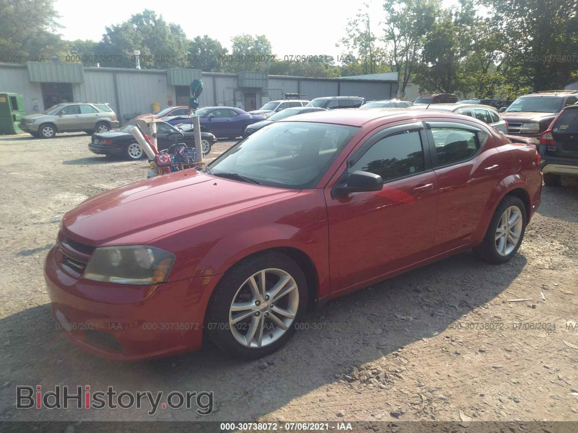 2014 DODGE AVENGER - VIN: 1C3CDZAB0EN148251 - Фото 2