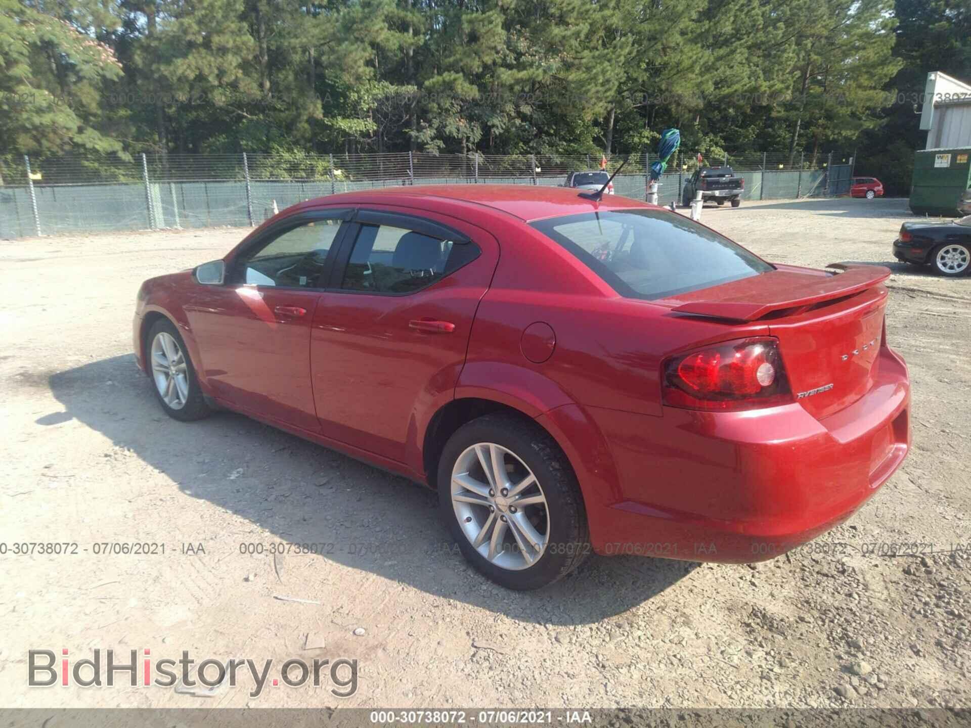 2014 DODGE AVENGER - VIN: 1C3CDZAB0EN148251 - Фото 3