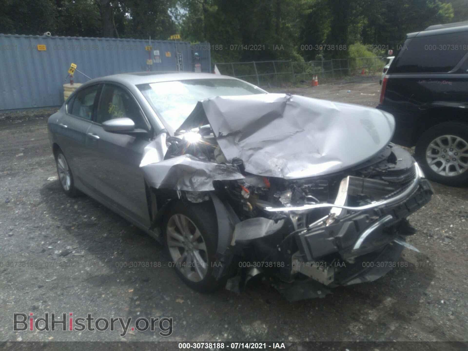 Фотография 1C3CCCAB6FN732221 - CHRYSLER 200 2015