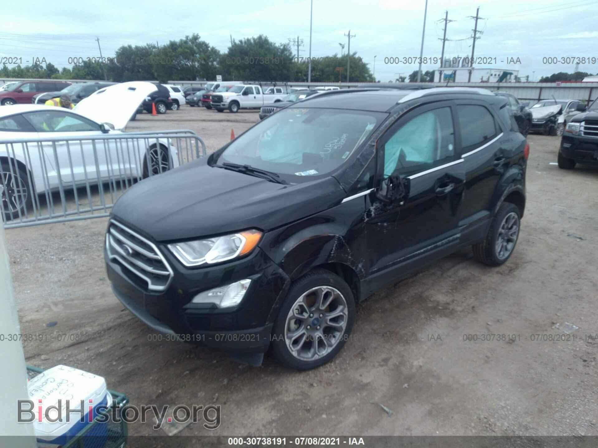 2020 FORD ECOSPORT - VIN: MAJ6S3KL0LC346359 - Фото 2
