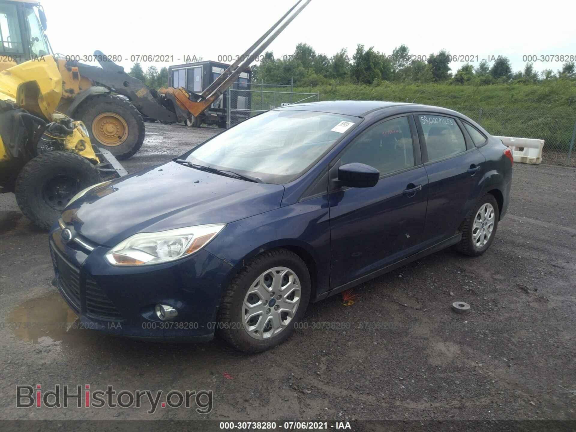 2012 FORD FOCUS - VIN: 1FAHP3F2XCL113312 - Фото 2