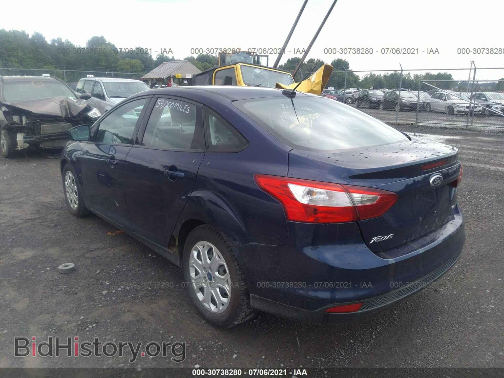 2012 FORD FOCUS - VIN: 1FAHP3F2XCL113312 - Фото 3