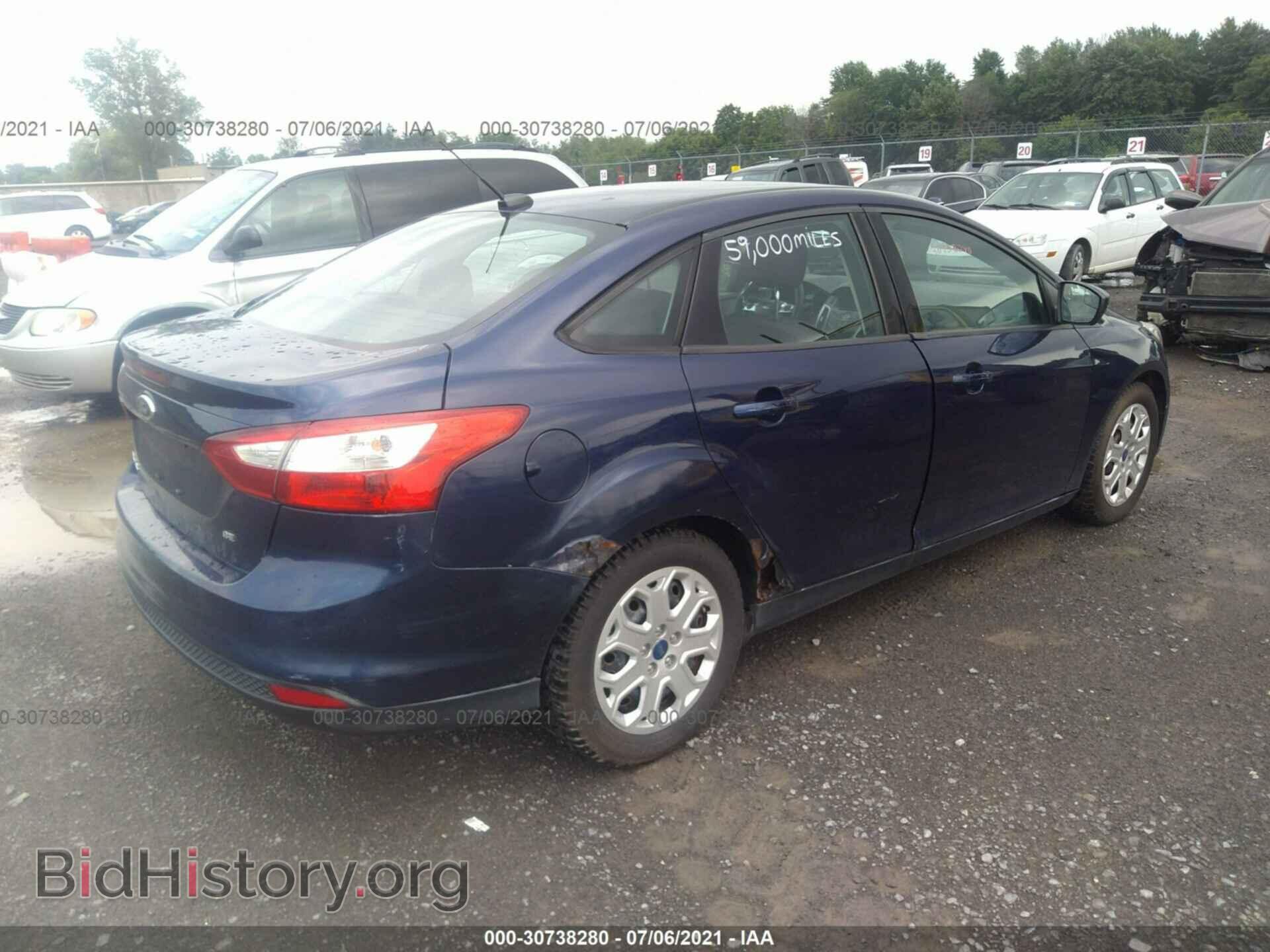 2012 FORD FOCUS - VIN: 1FAHP3F2XCL113312 - Фото 4