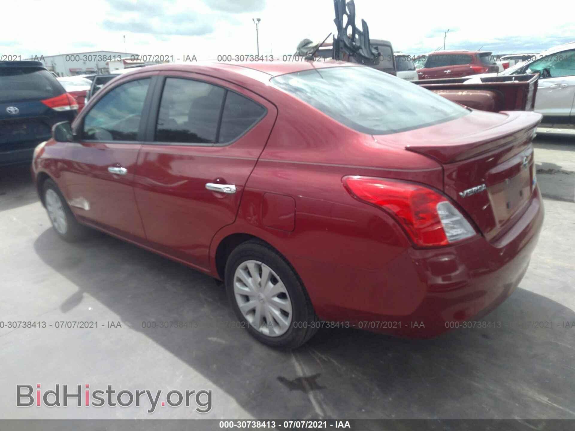 2013 NISSAN VERSA - VIN: 3N1CN7AP2DL828372 - Фото 3
