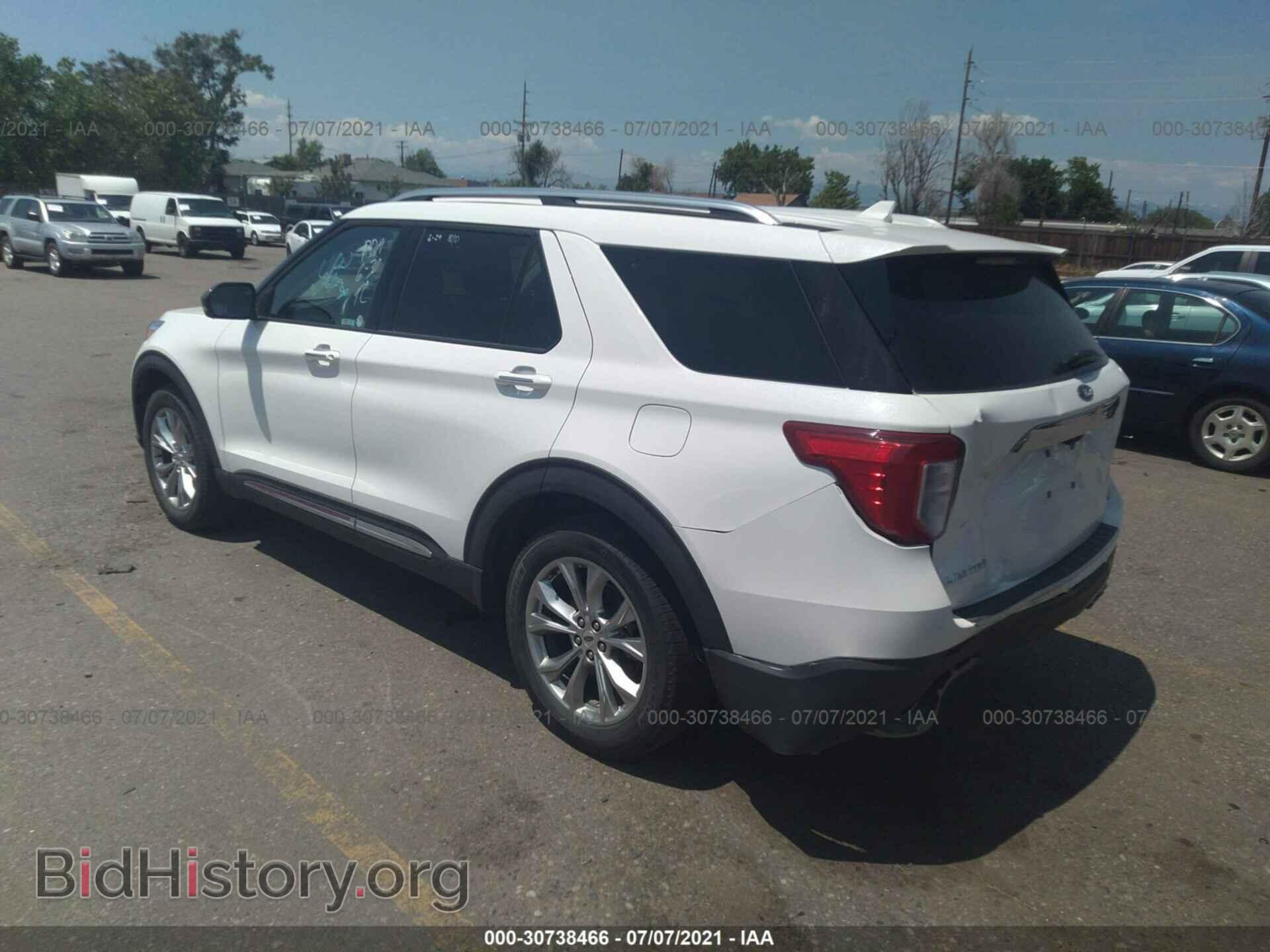 2020 FORD EXPLORER - VIN: 1FMSK8FH9LGC03717 - Фото 3