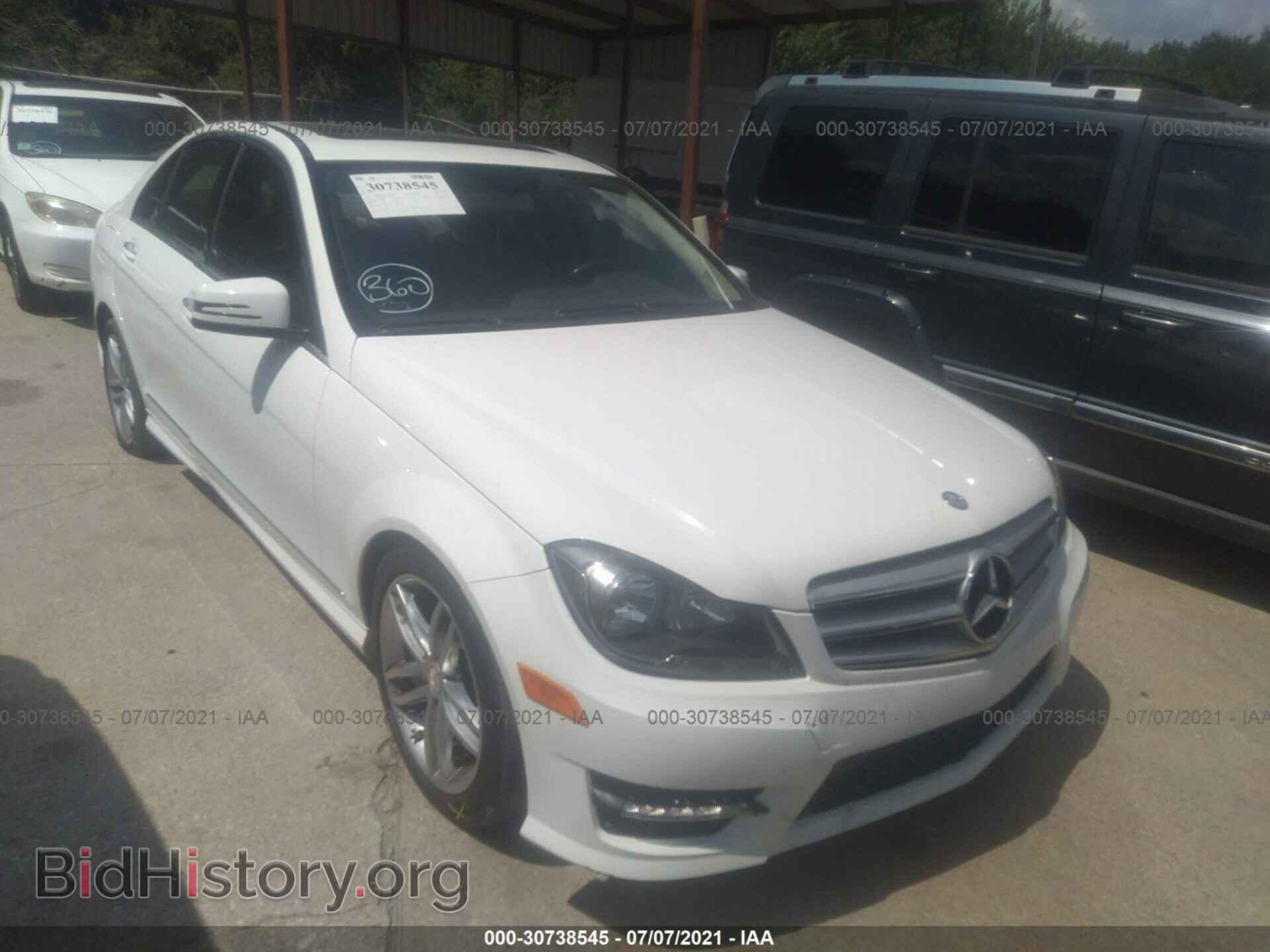 Фотография WDDGF8AB3DR252053 - MERCEDES-BENZ C-CLASS 2013