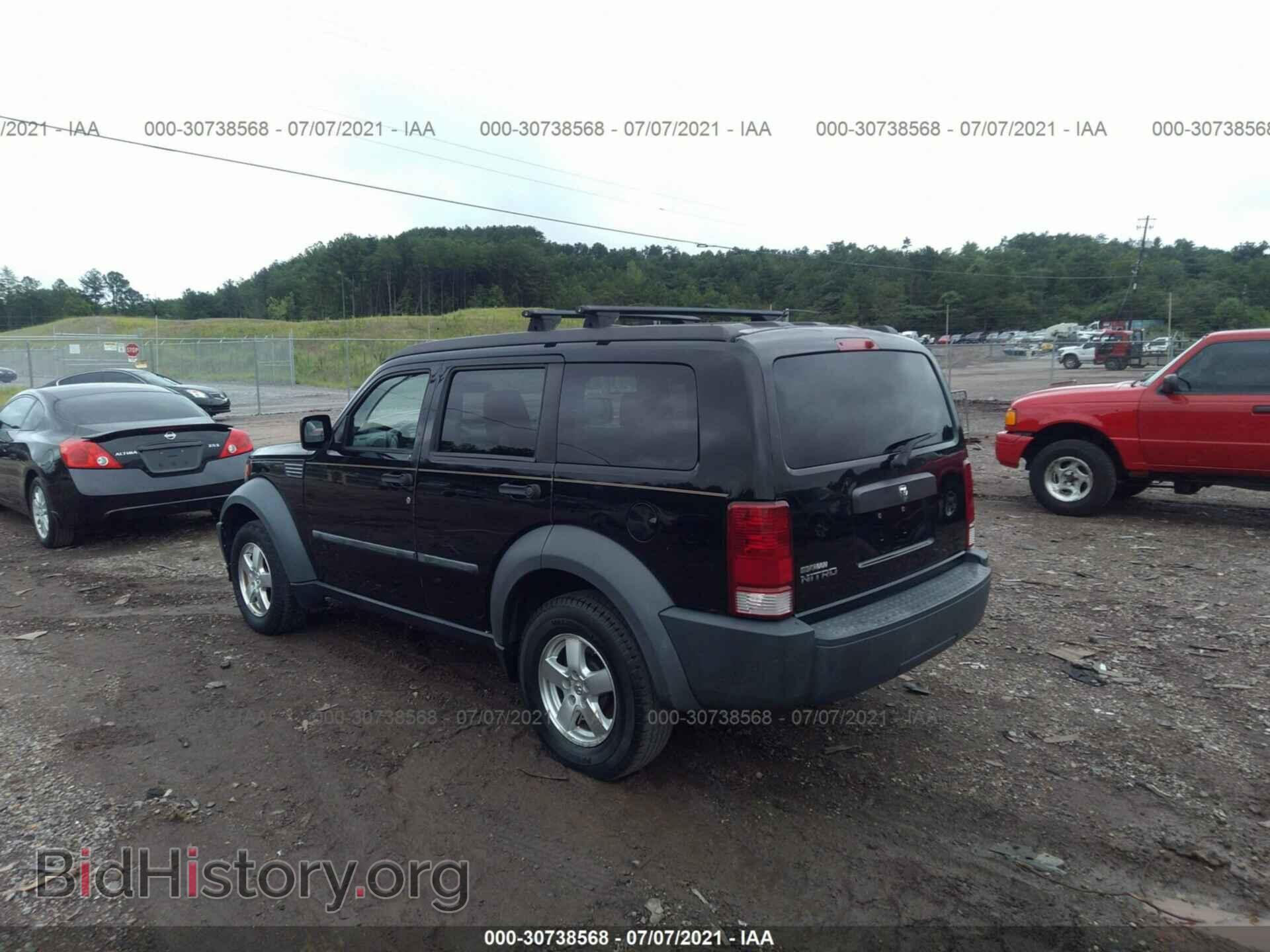 2007 DODGE NITRO - VIN: 1D8GT28K97W606123 - Фото 3