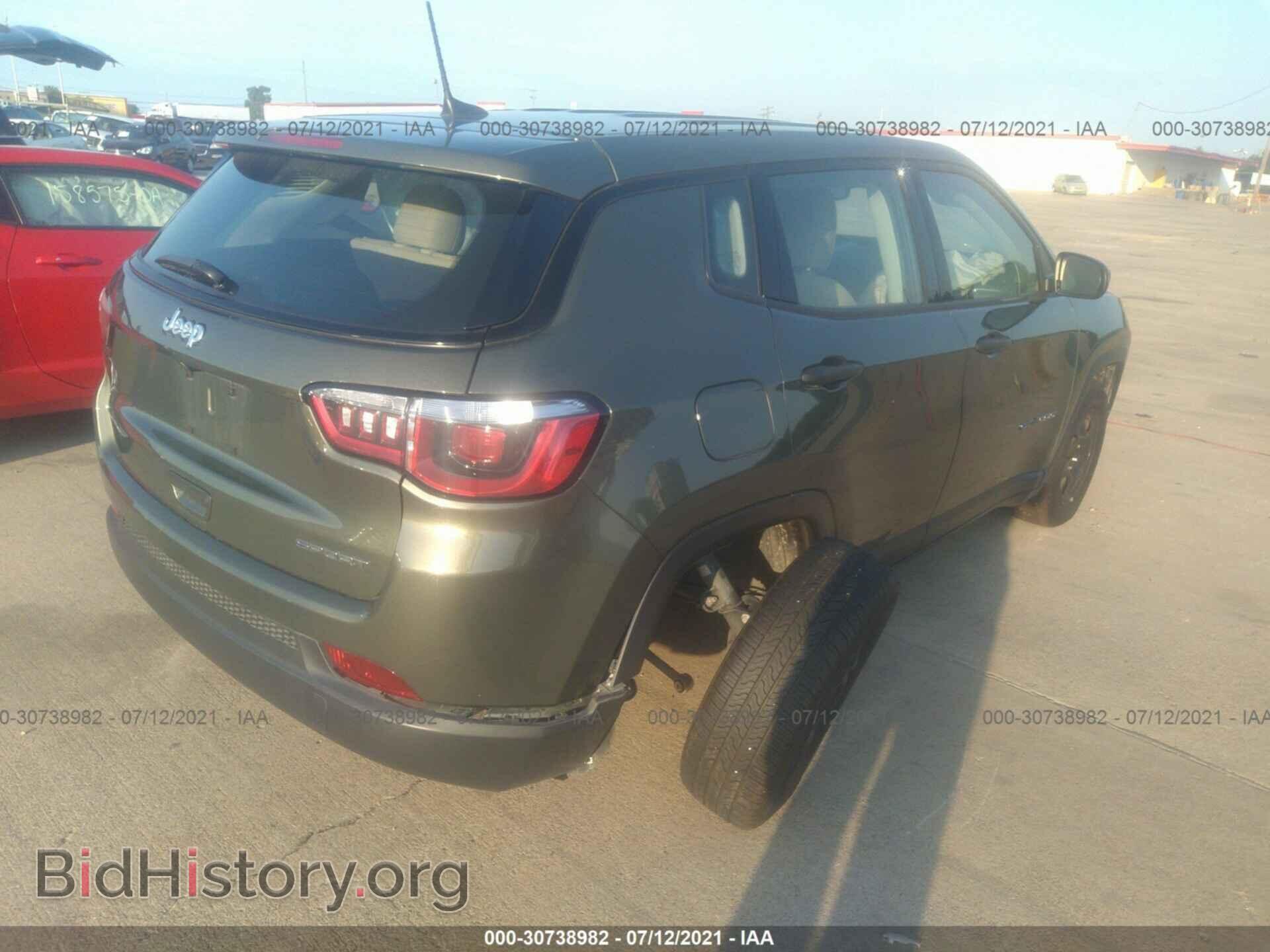 2019 JEEP COMPASS - VIN: 3C4NJCAB4KT772494 - Фото 4