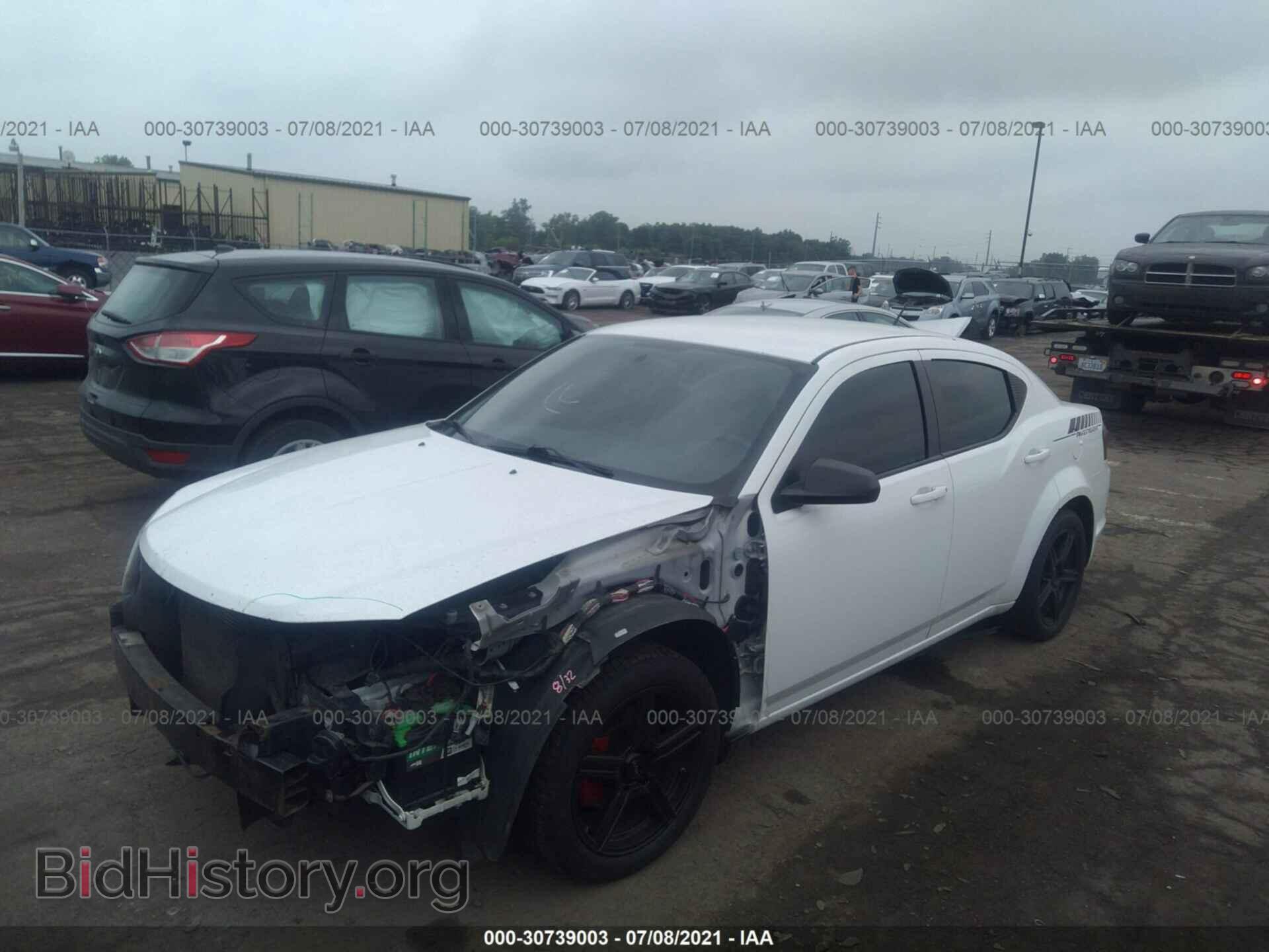 2014 DODGE AVENGER - VIN: 1C3CDZAB8EN221768 - Фото 2