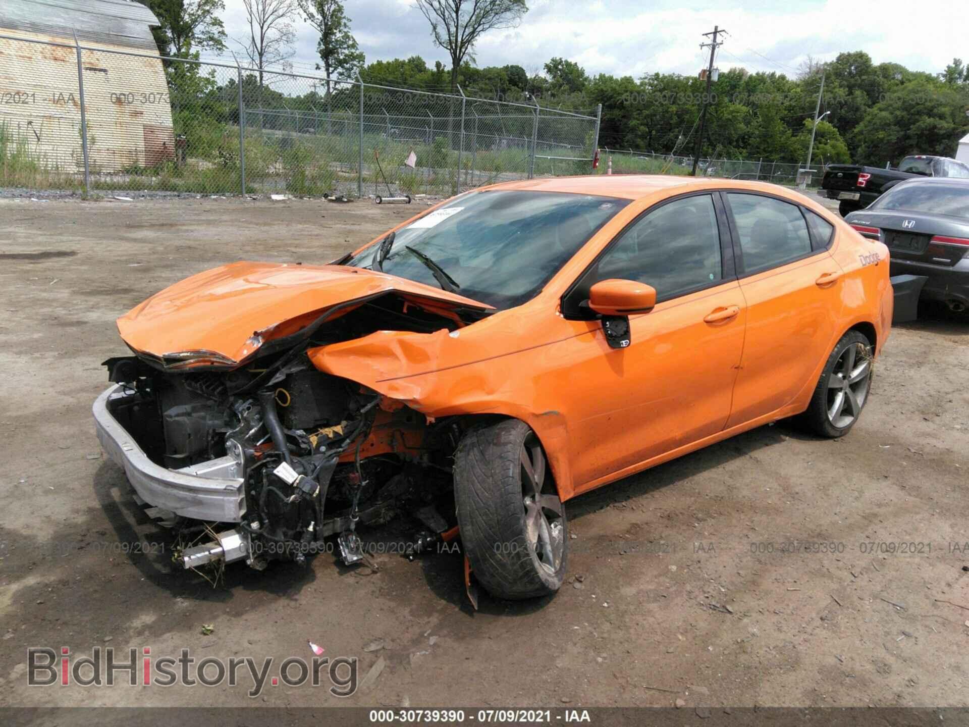 2013 DODGE DART - VIN: 1C3CDFCB5DD340927 - Фото 2
