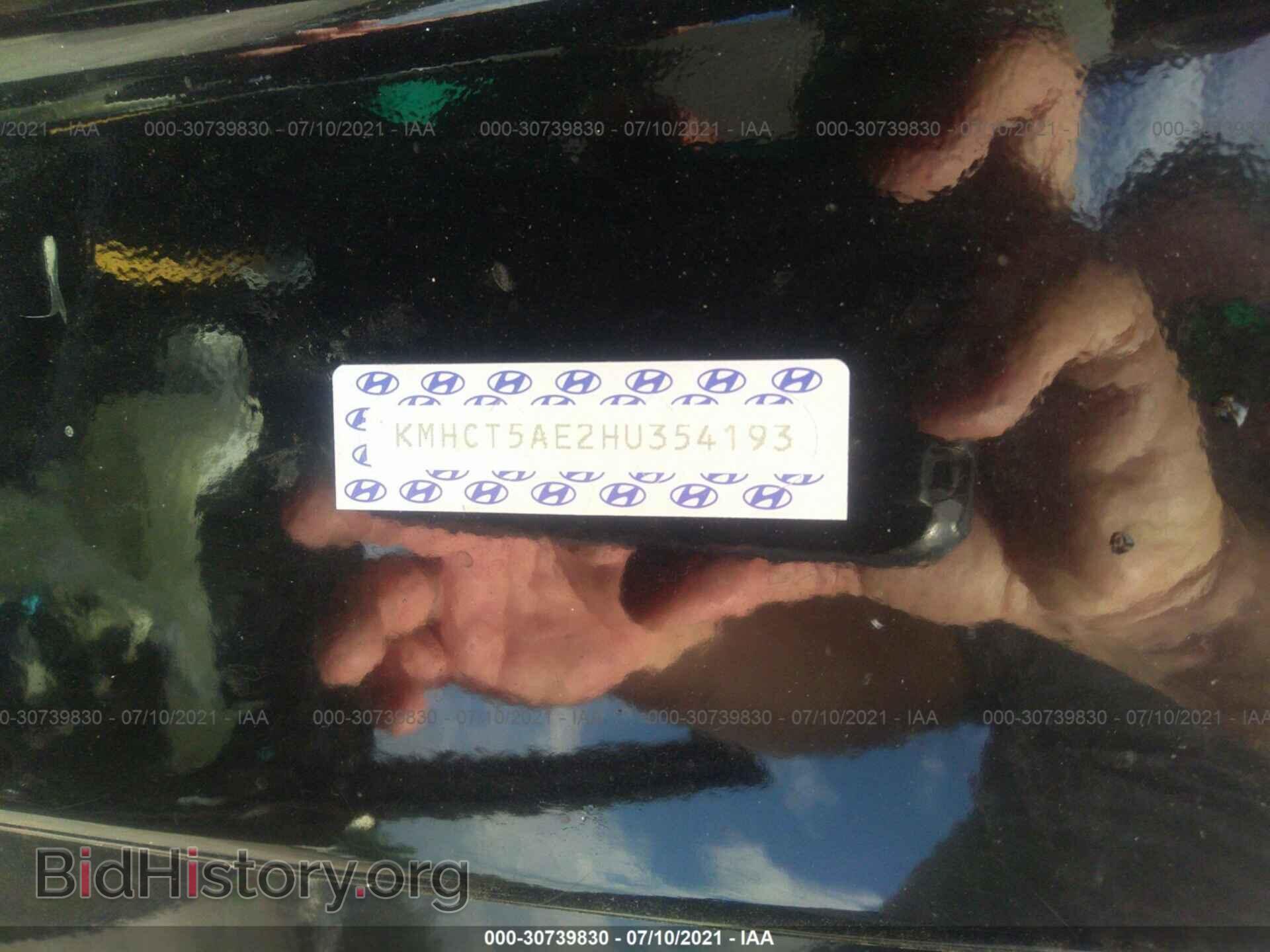 2017 HYUNDAI ACCENT - VIN: KMHCT5AE2HU354193 - Фото 9