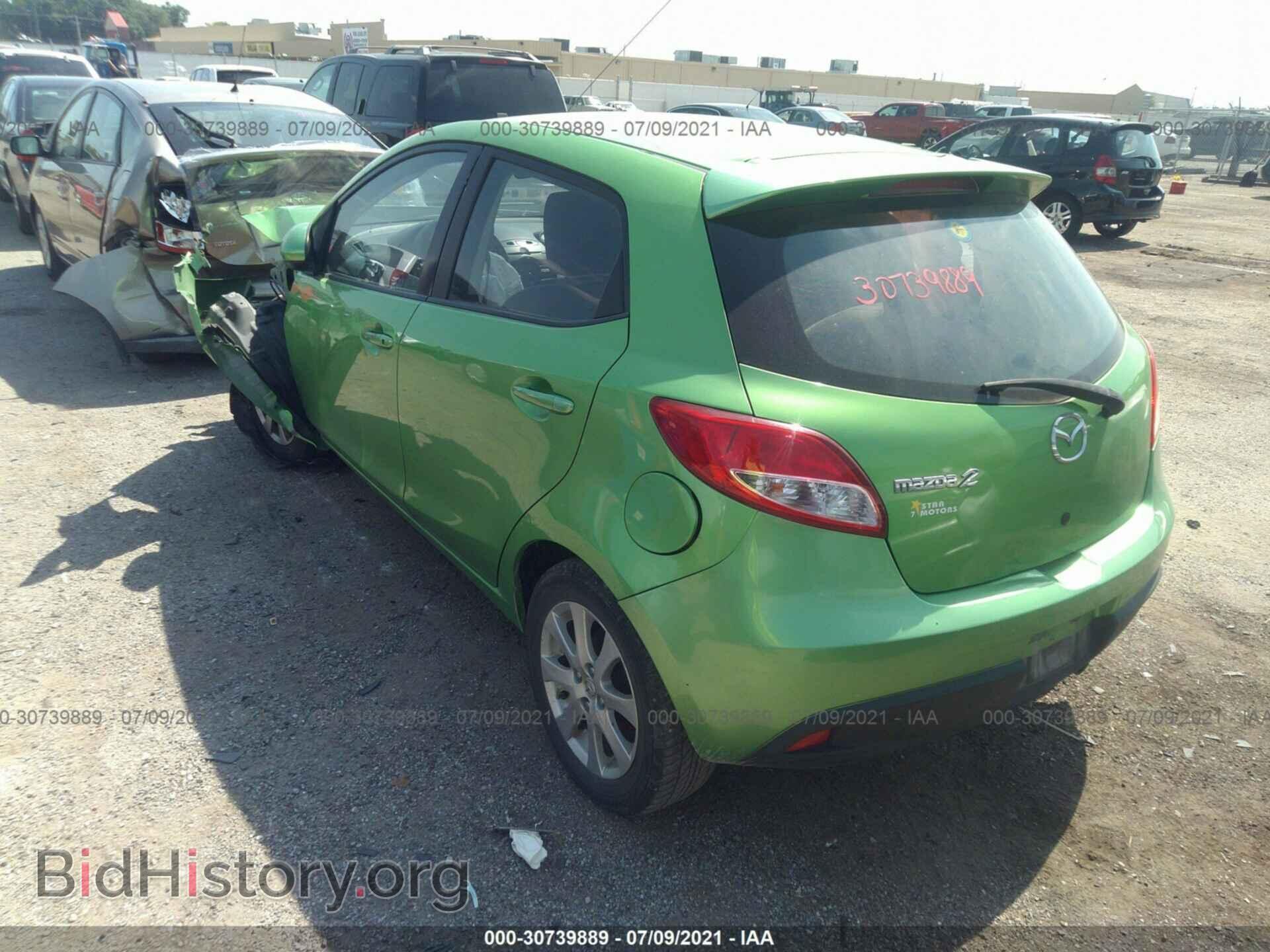 2012 MAZDA MAZDA2 - VIN: JM1DE1LY4C0142771 - Фото 3