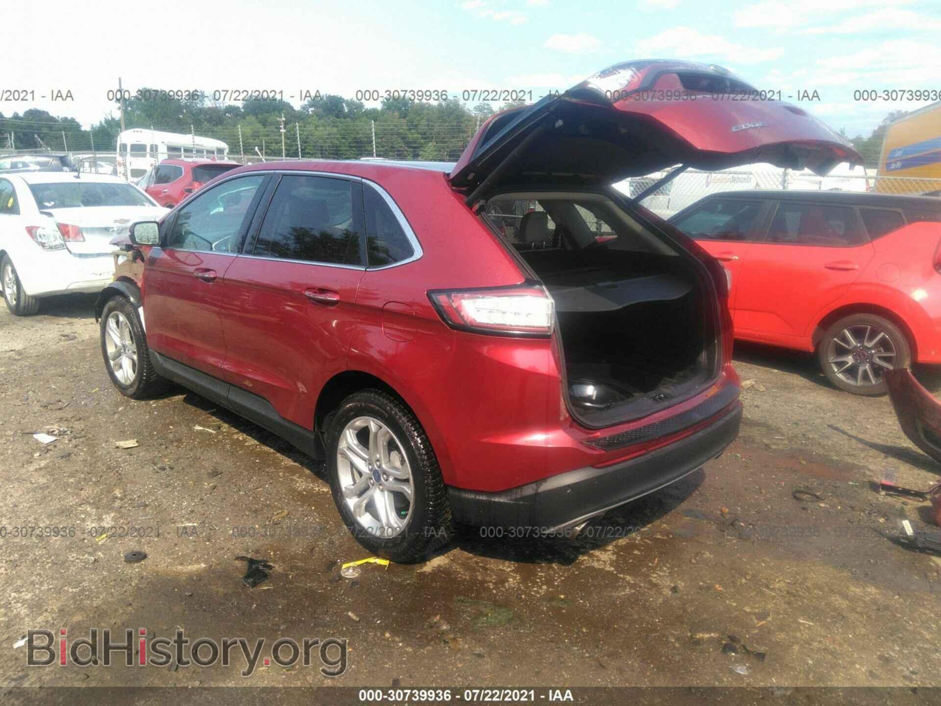 2017 FORD EDGE - VIN: 2FMPK4K95HBC13172 - Фото 3