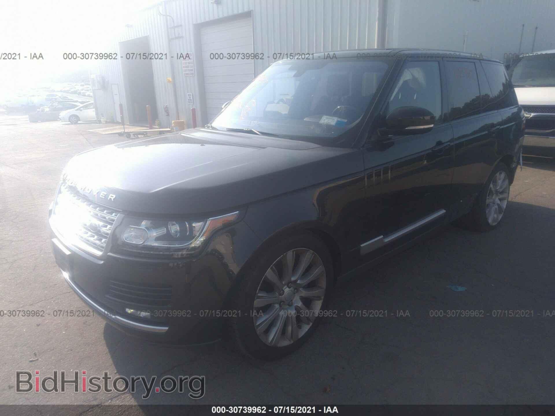 2016 LAND ROVER RANGE ROVER - VIN: SALGS2EF0GA281893 - Фото 2
