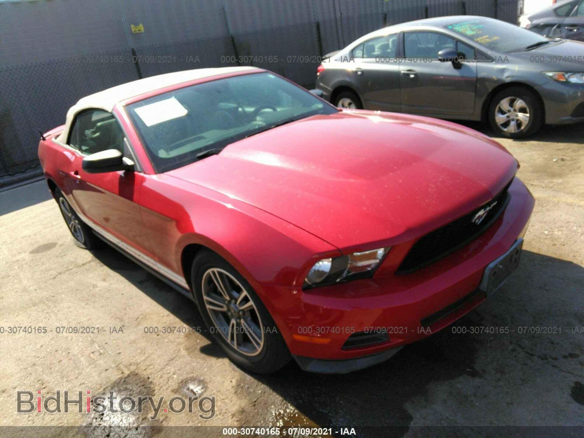 Photo 1ZVBP8EM9C5276325 - FORD MUSTANG 2012