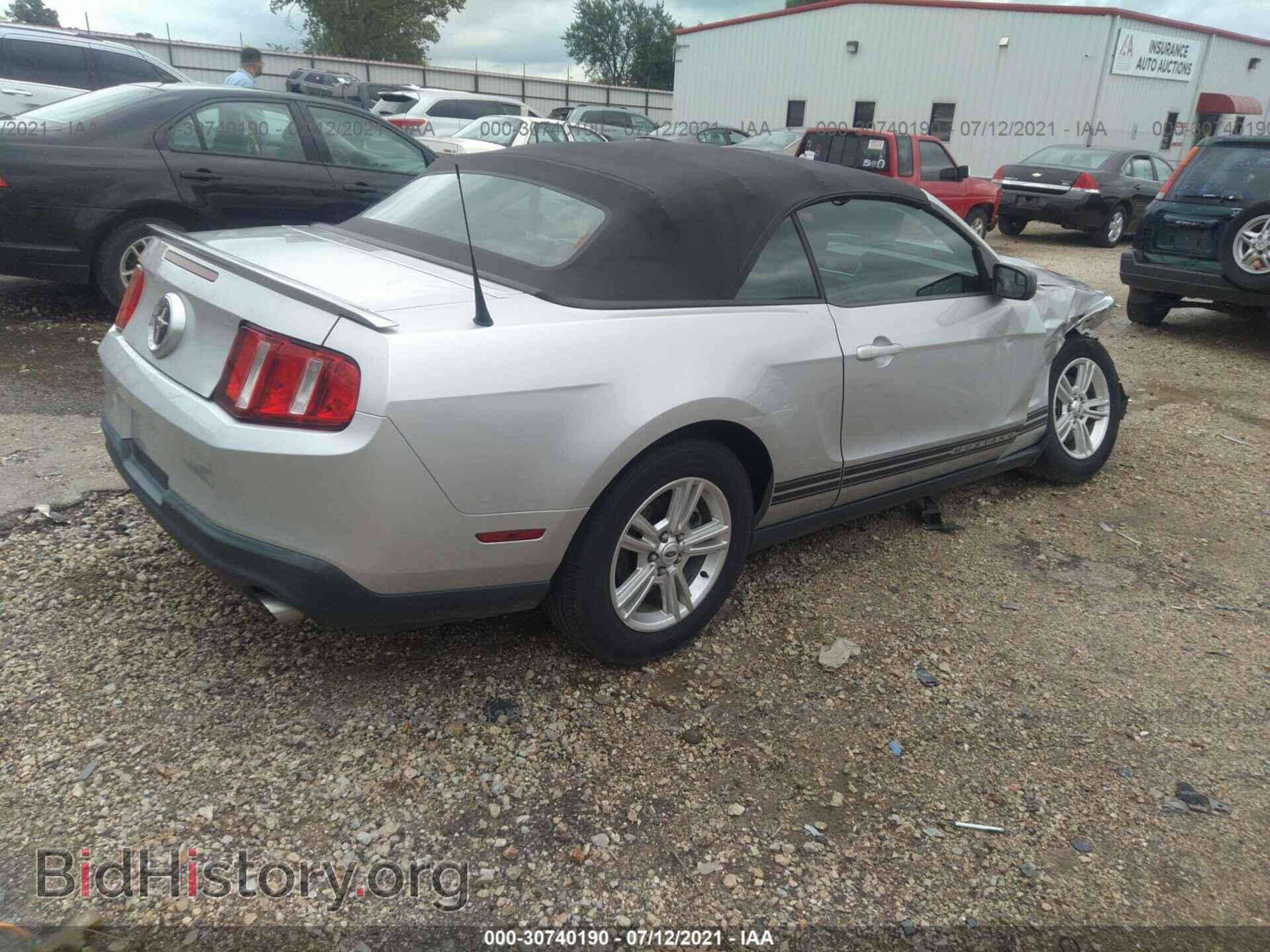 2012 FORD MUSTANG - VIN: 1ZVBP8EM6C5201937 - Фото 4
