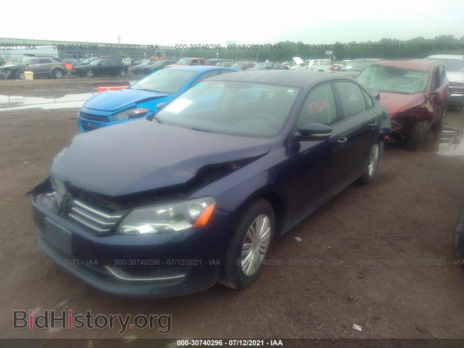 2014 VOLKSWAGEN PASSAT - VIN: 1VWAT7A31EC036926 - Фото 2