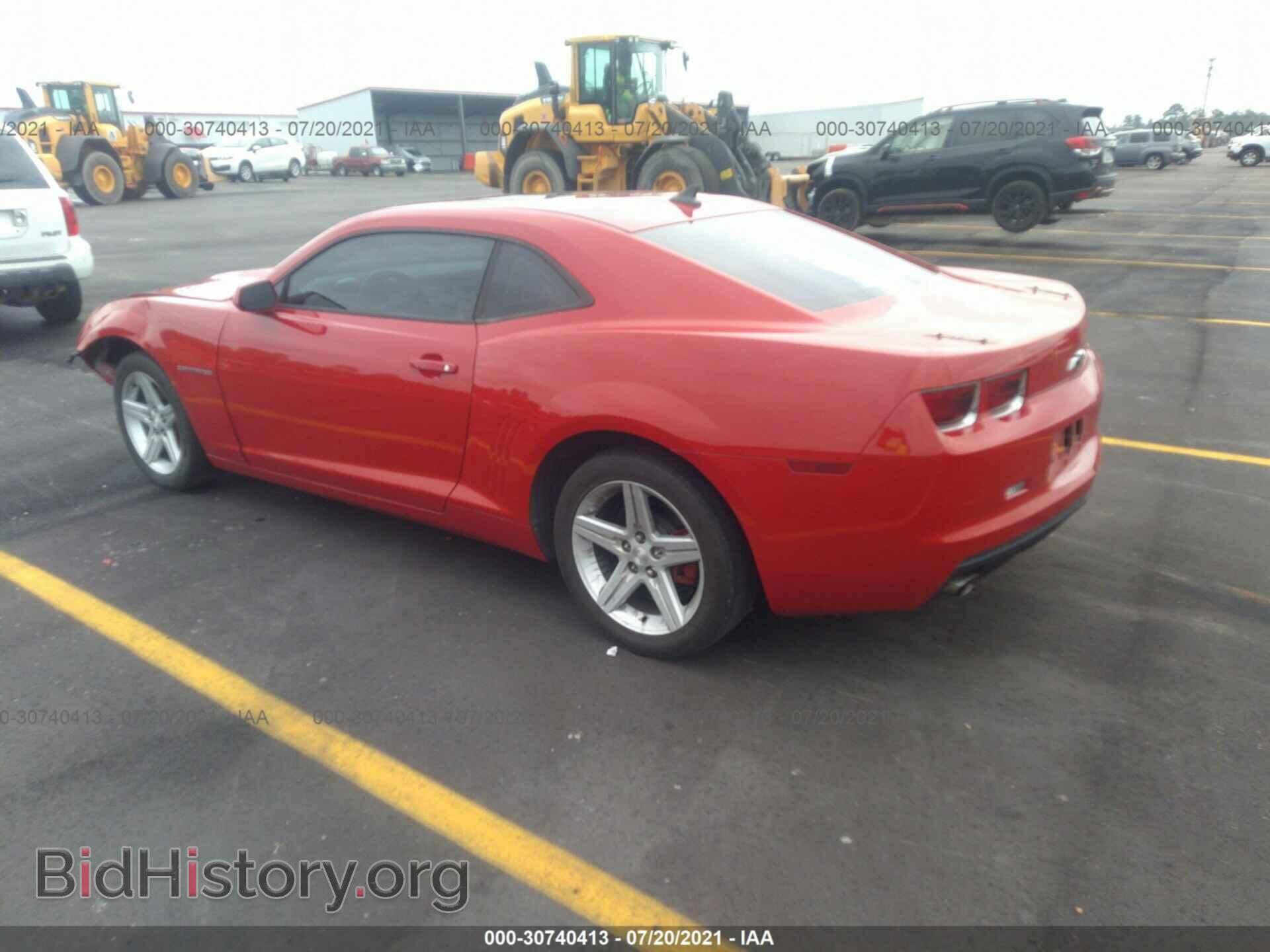2012 CHEVROLET CAMARO - VIN: 2G1FB1E32C9127526 - Фото 3