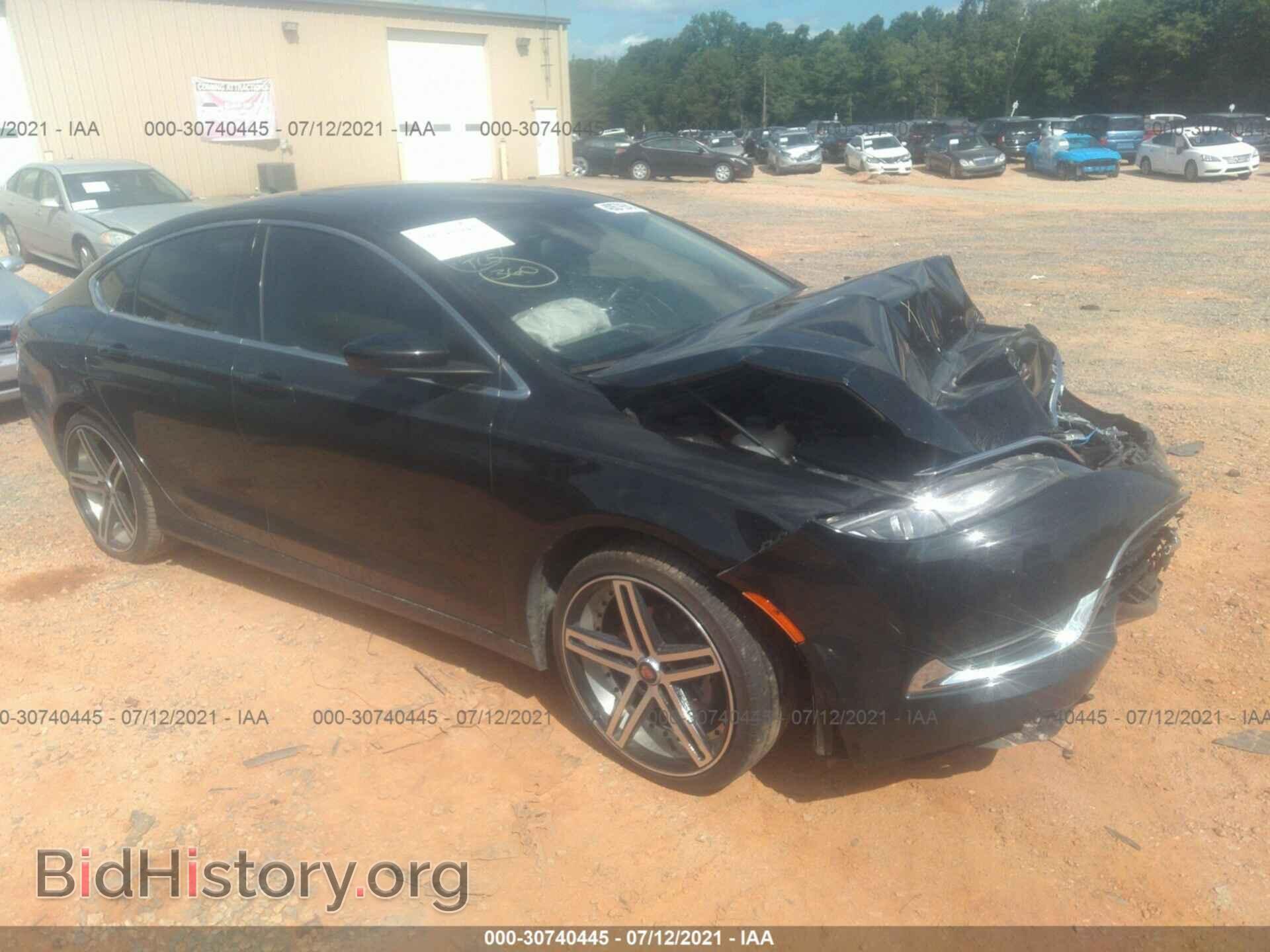 Фотография 1C3CCCAB1GN172769 - CHRYSLER 200 2016