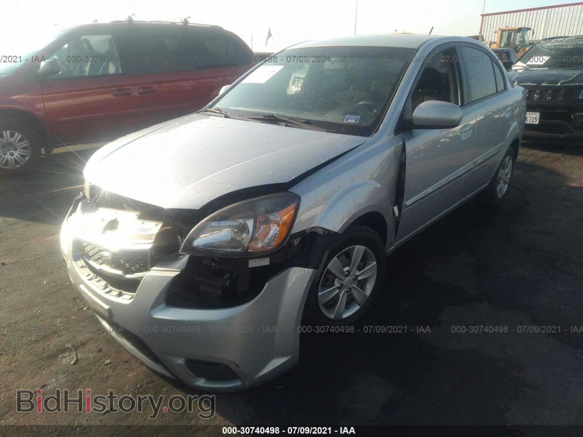 2011 KIA RIO - VIN: KNADH4A33B6959268 - Фото 2