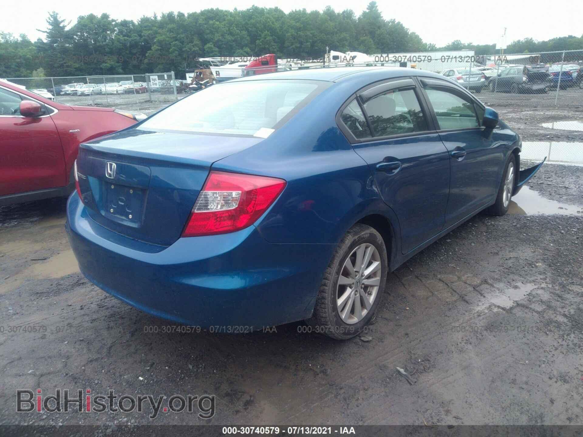 2012 HONDA CIVIC SDN - VIN: 2HGFB2F89CH506425 - Фото 4