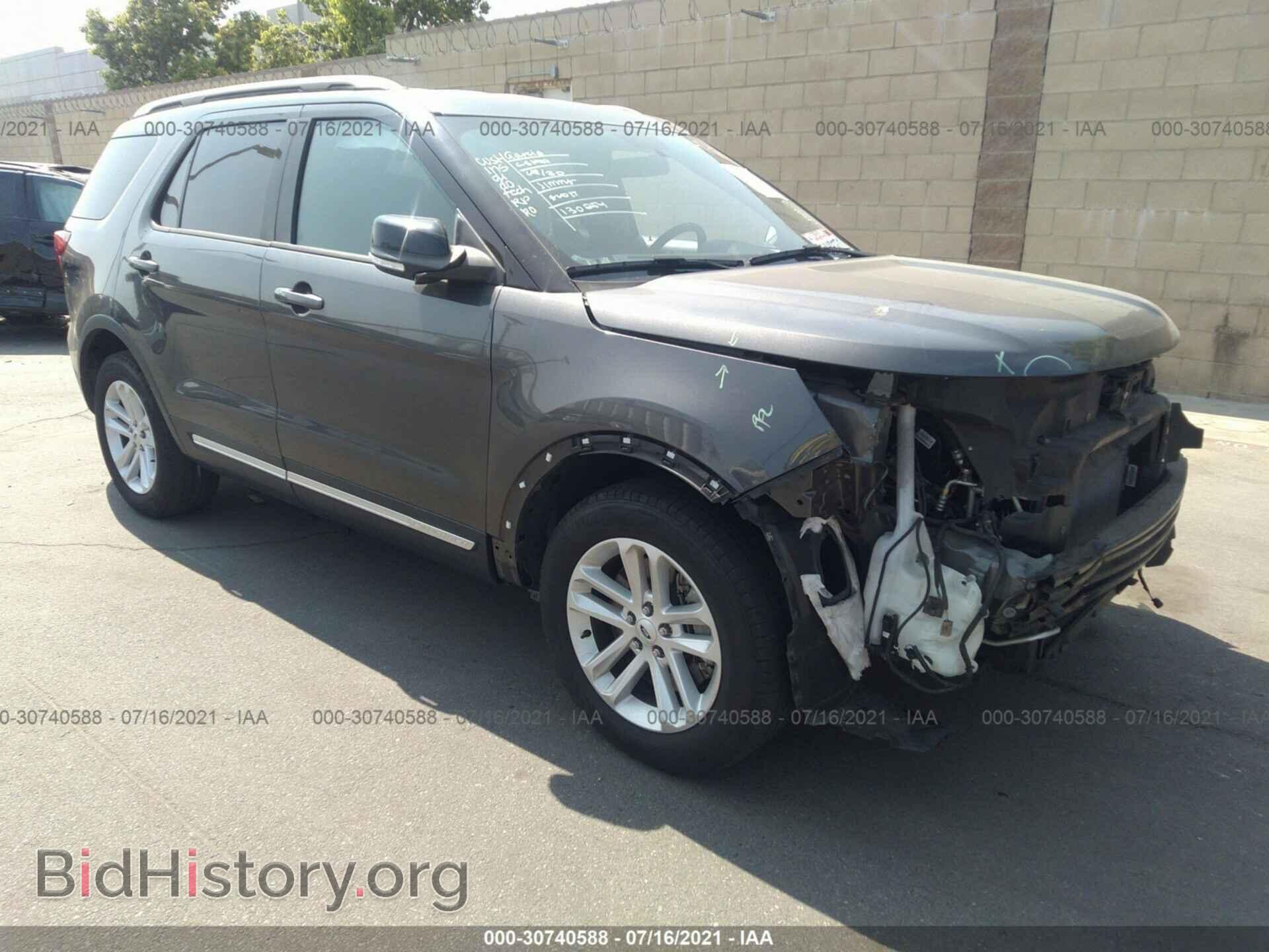 Photo 1FM5K7D89HGD55451 - FORD EXPLORER 2017