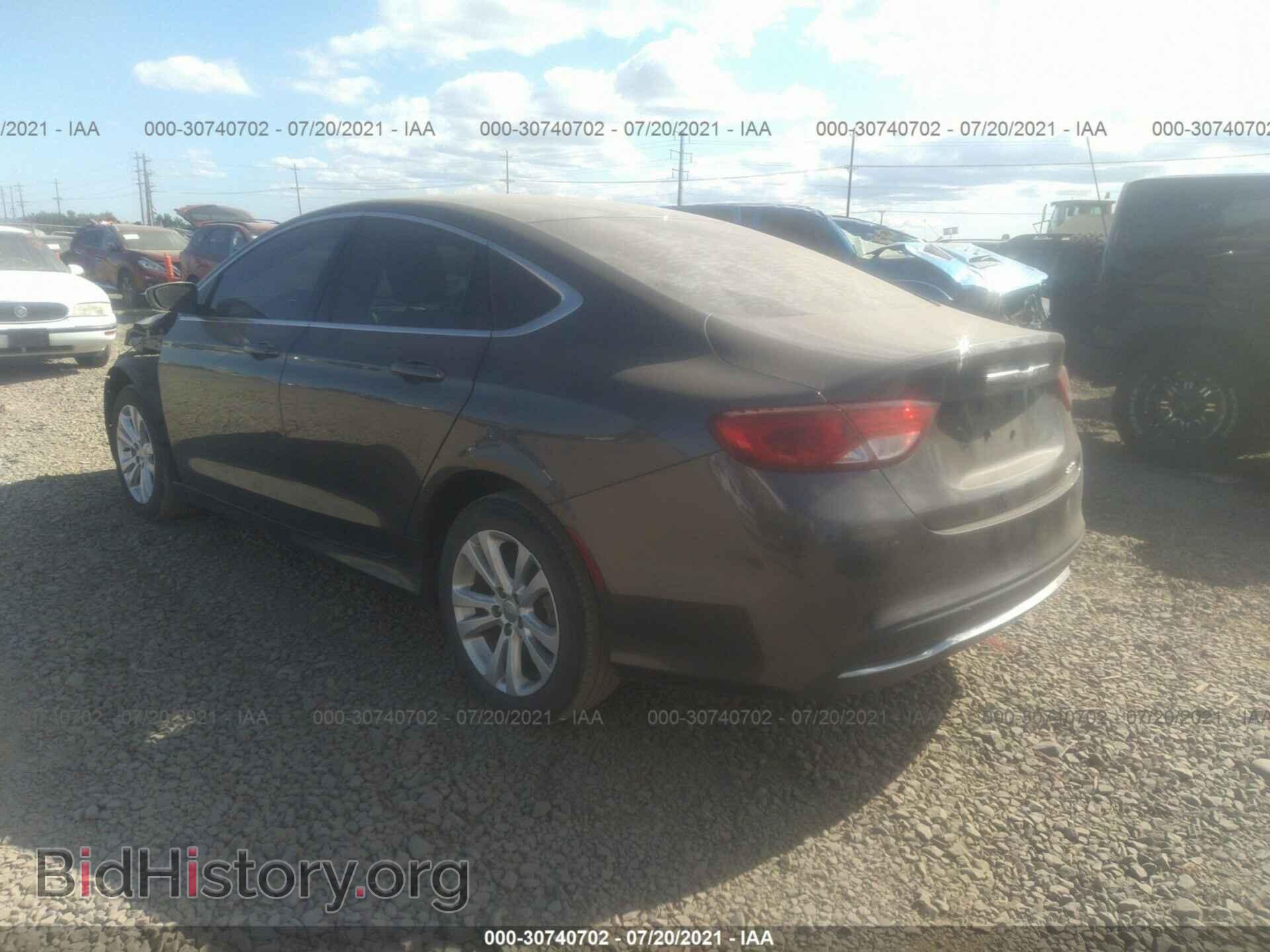 2015 CHRYSLER 200 - VIN: 1C3CCCAB7FN559129 - Фото 3