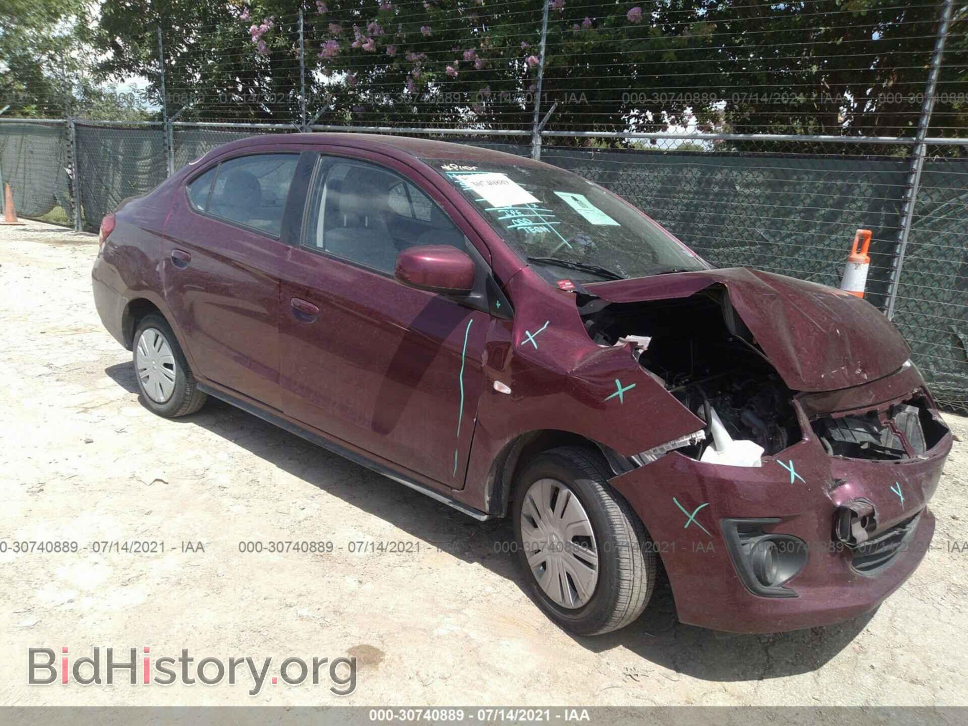 Photo ML32F3FJ3KHF05842 - MITSUBISHI MIRAGE G4 2019