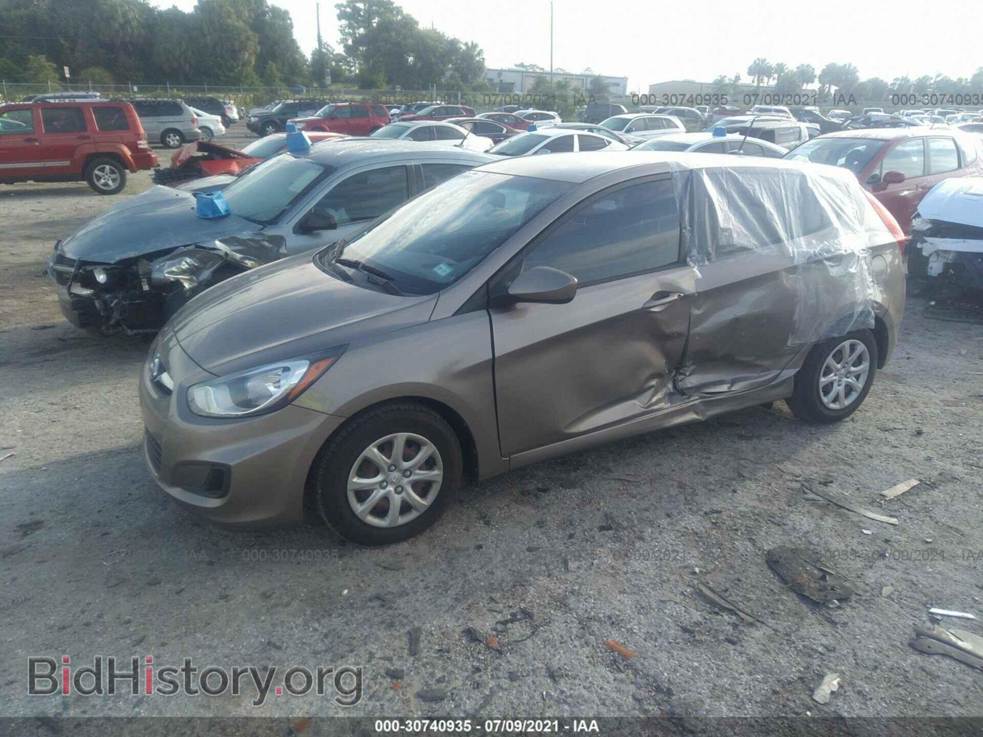 2014 HYUNDAI ACCENT - VIN: KMHCT5AE5EU175173 - Фото 2