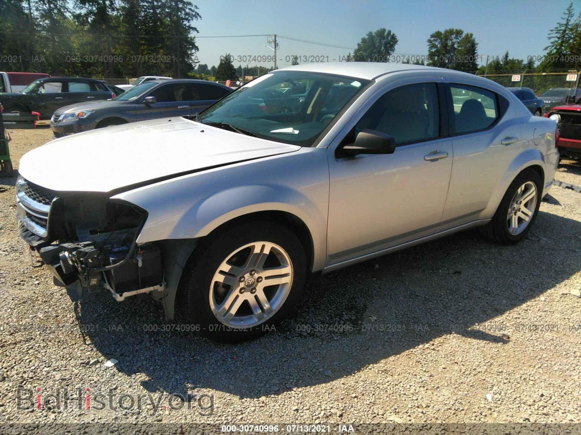 2011 DODGE AVENGER - VIN: 1B3BD4FB5BN537337 - Фото 2