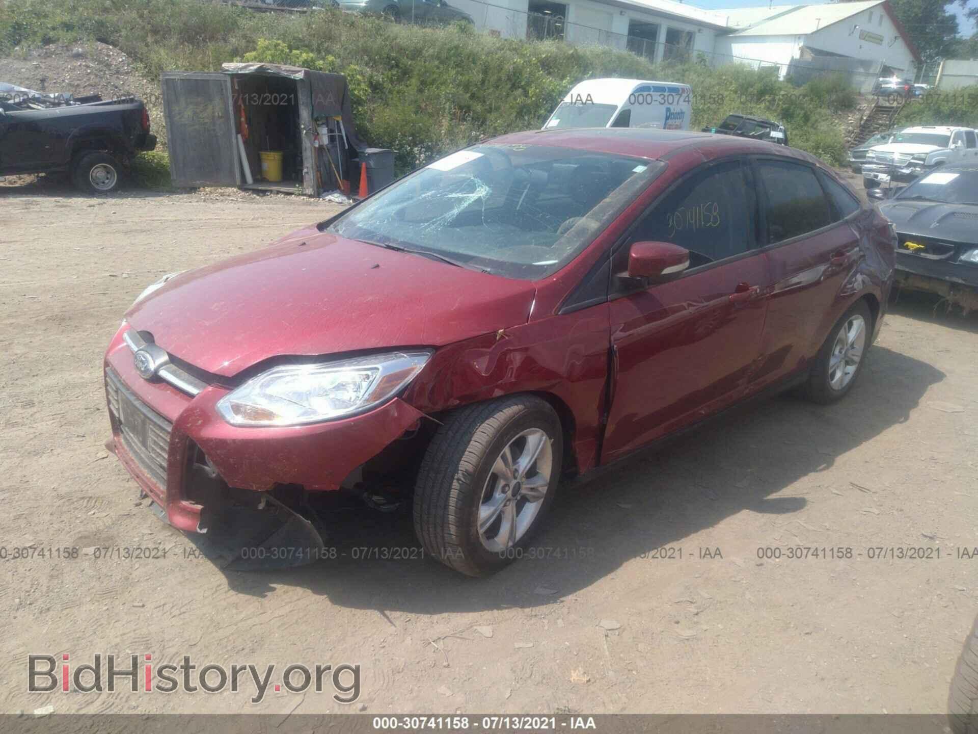 2014 FORD FOCUS - VIN: 1FADP3F28EL182095 - Фото 2
