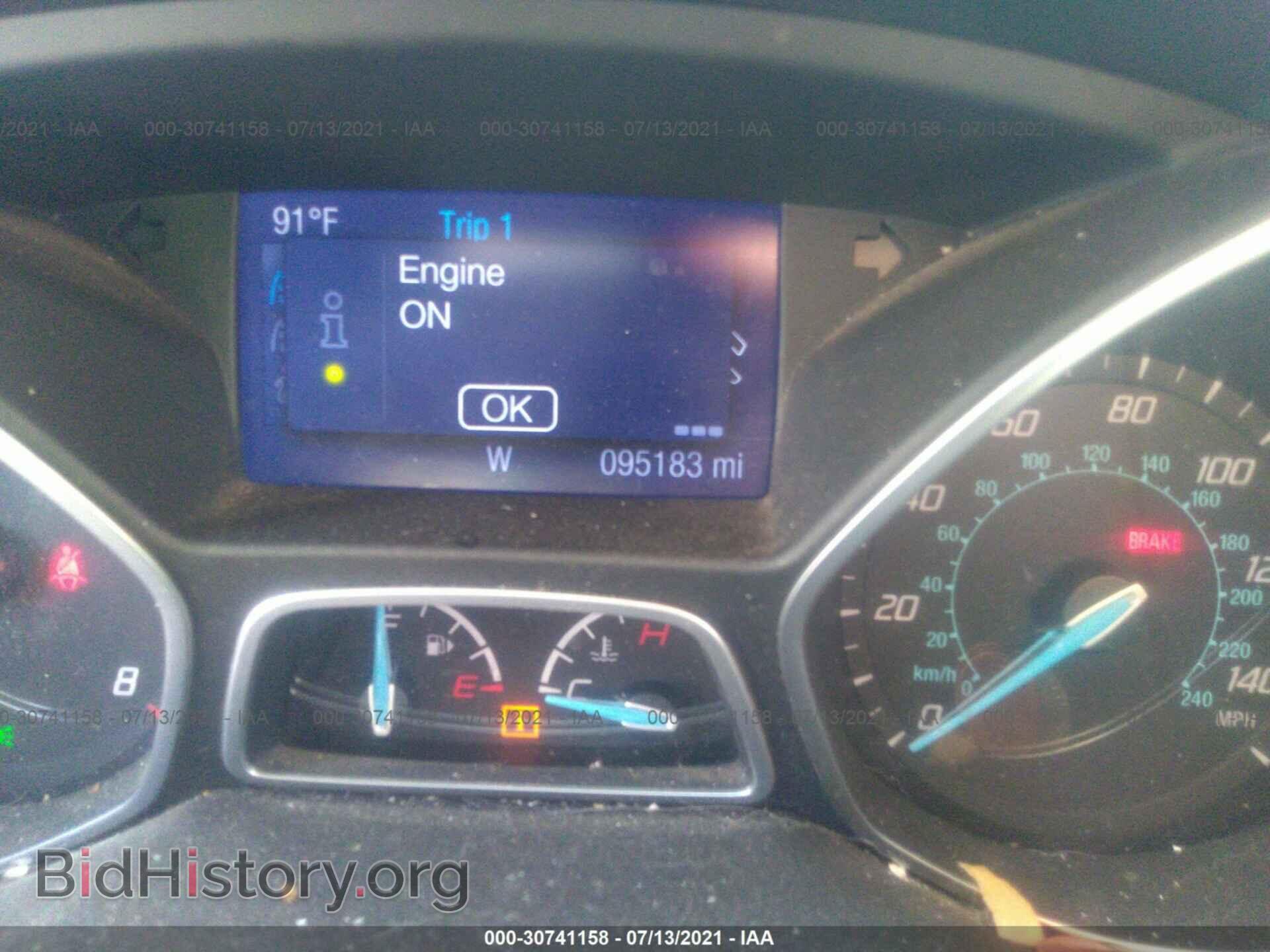 2014 FORD FOCUS - VIN: 1FADP3F28EL182095 - Фото 7