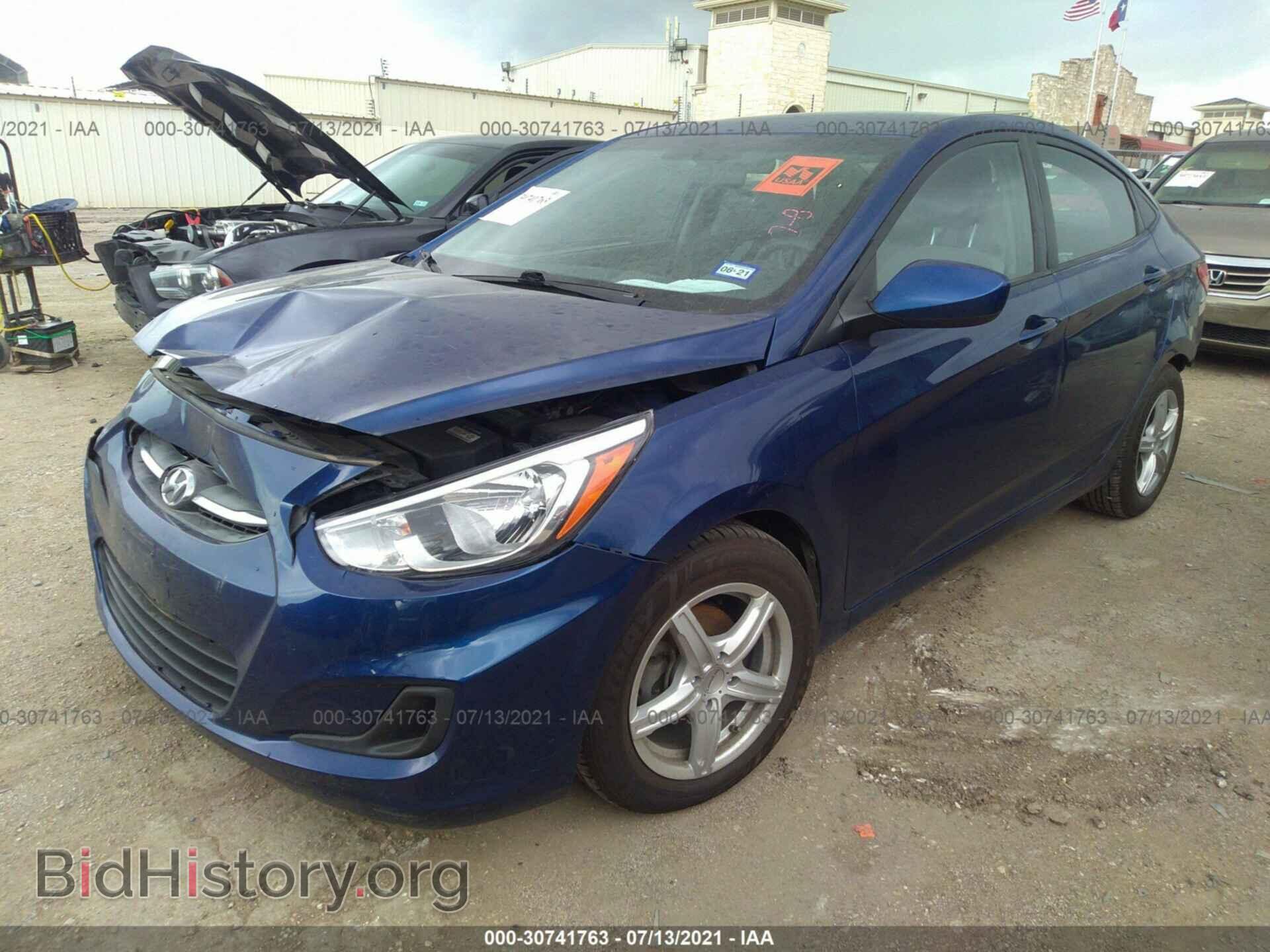 2016 HYUNDAI ACCENT - VIN: KMHCT4AE2GU037152 - Фото 2