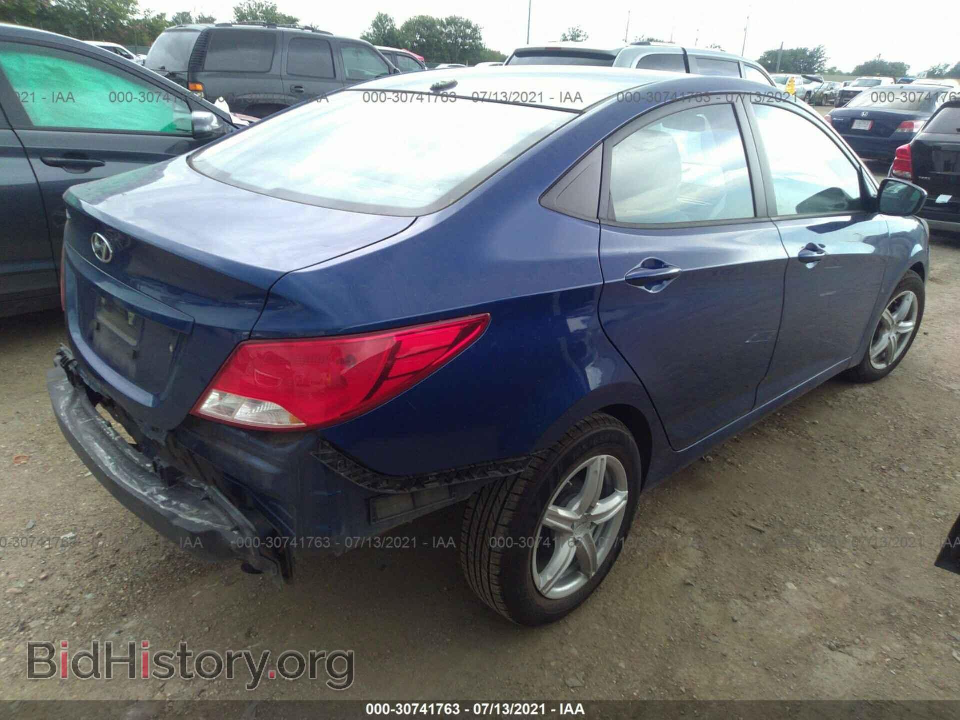 2016 HYUNDAI ACCENT - VIN: KMHCT4AE2GU037152 - Фото 4