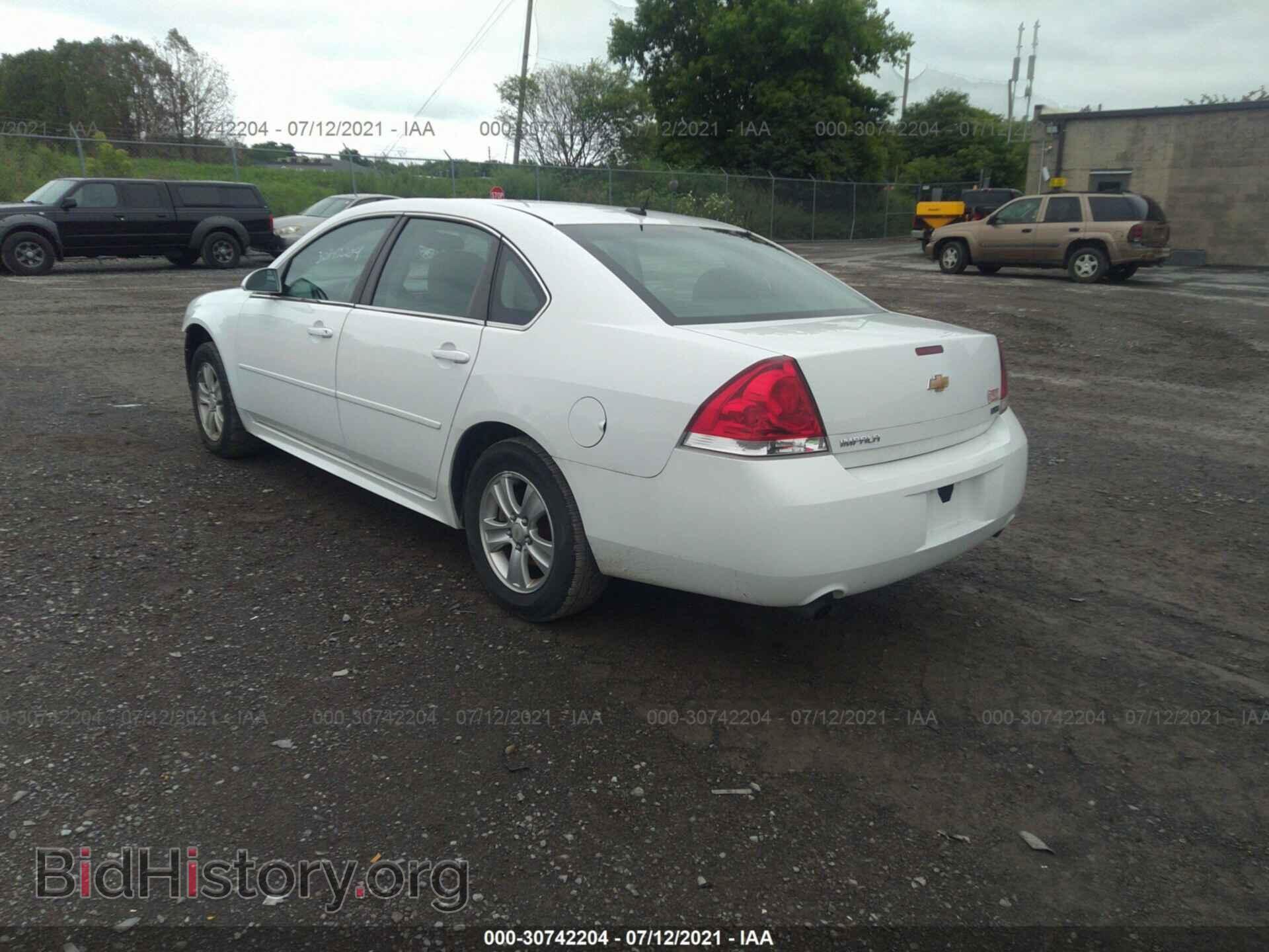 2012 CHEVROLET IMPALA - VIN: 2G1WF5E39C1292855 - Фото 3