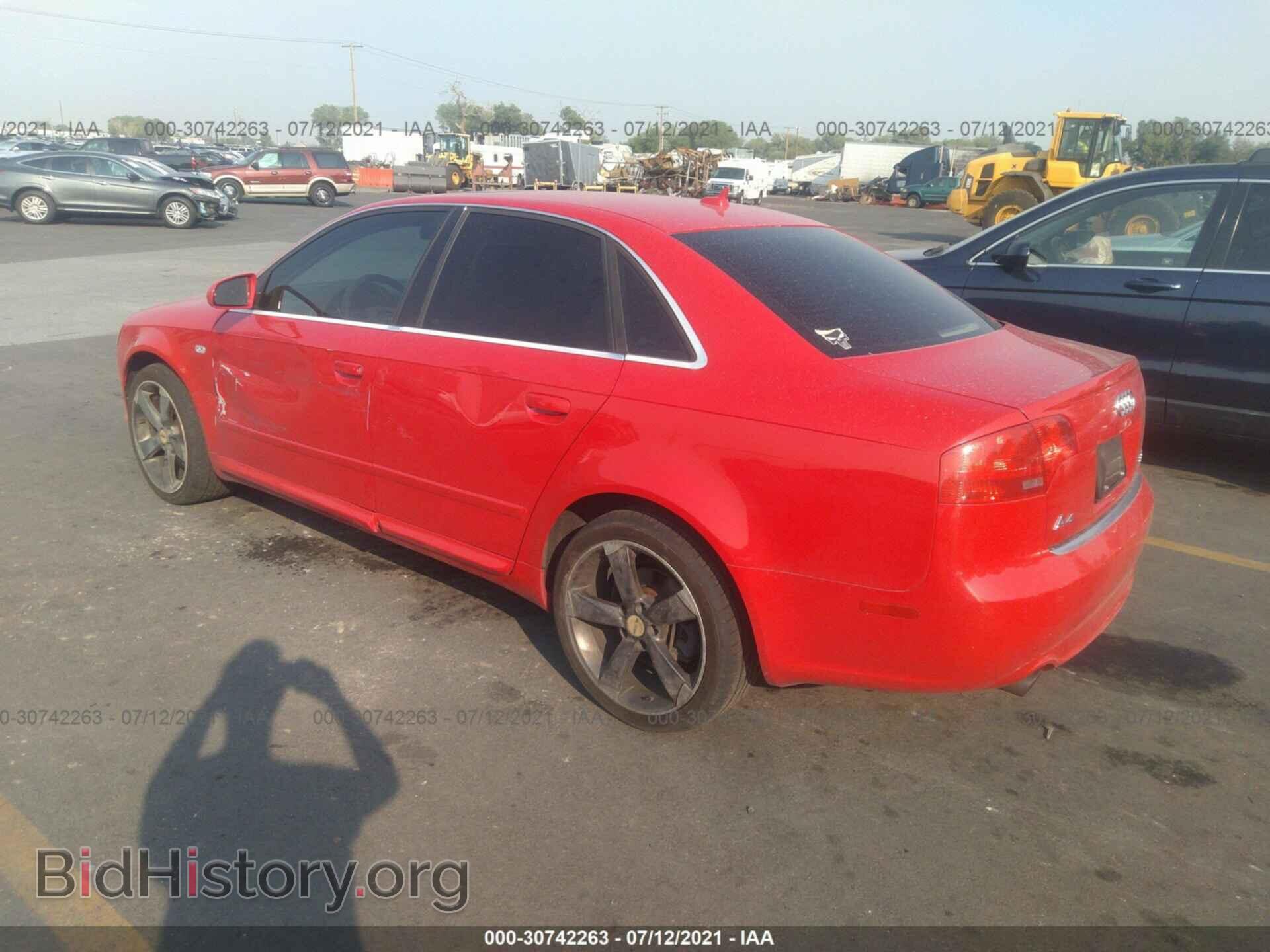 2008 AUDI A4 - VIN: WAUDF78EX8A052828 - Фото 3