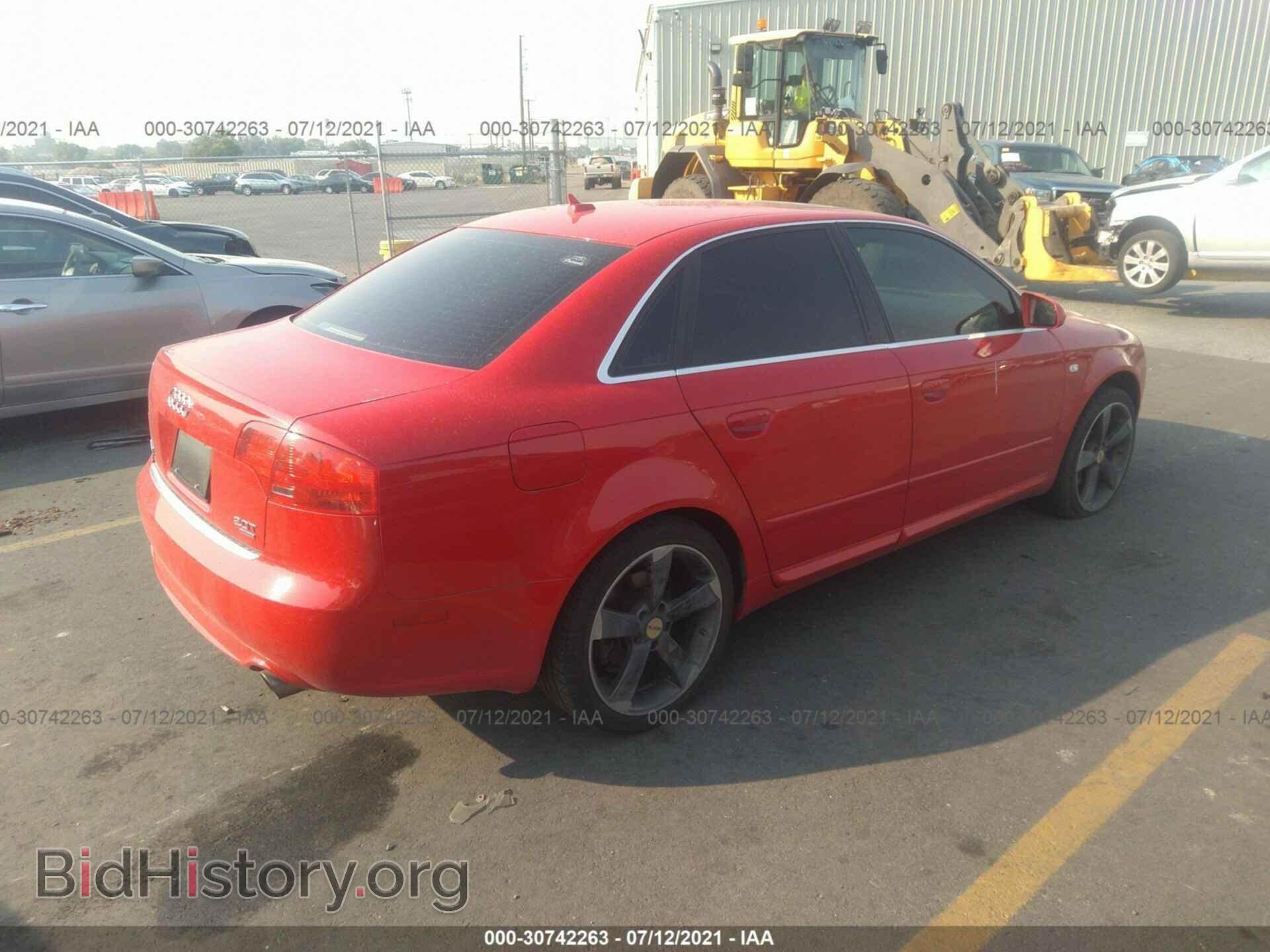 2008 AUDI A4 - VIN: WAUDF78EX8A052828 - Фото 4