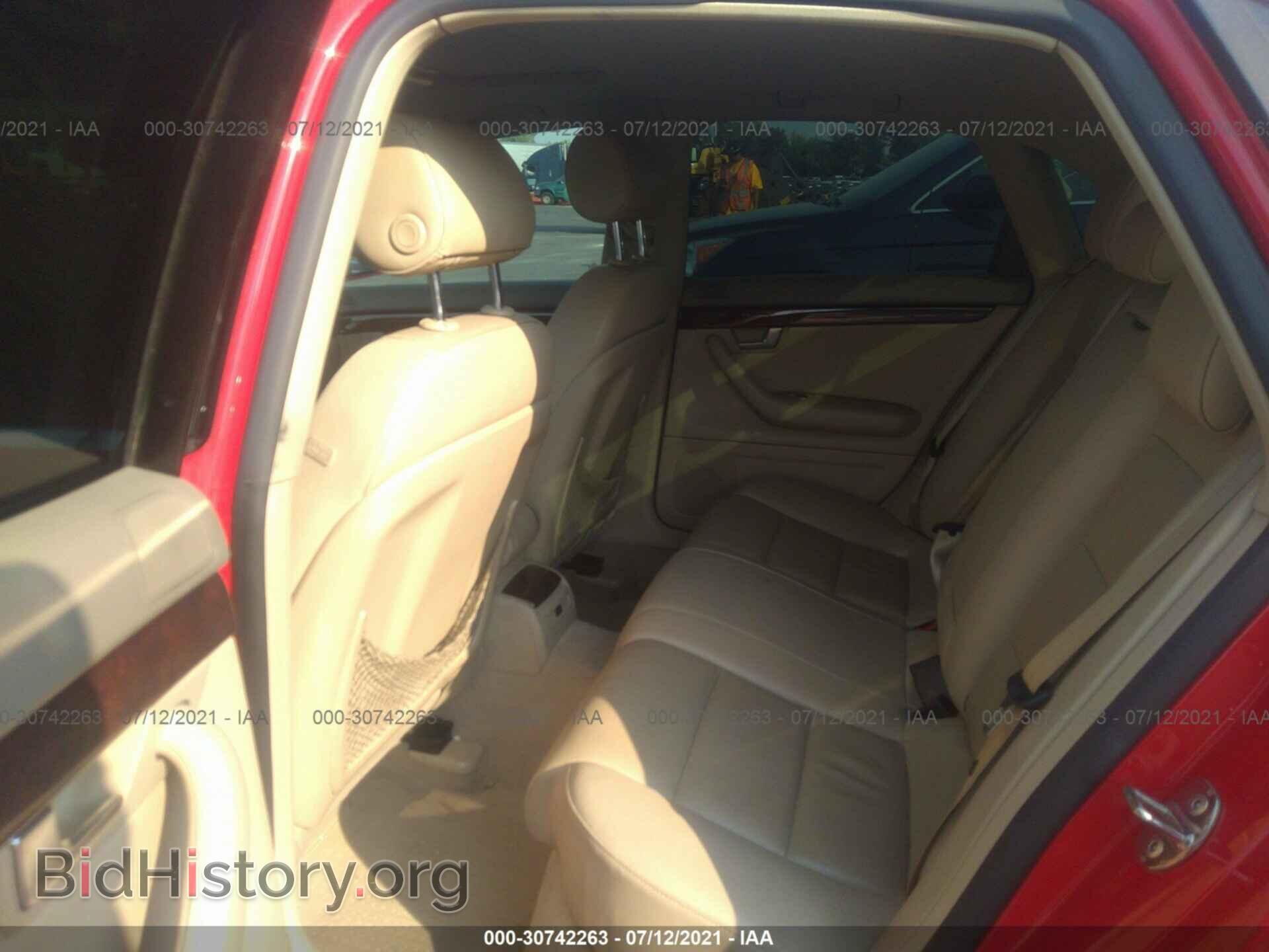 2008 AUDI A4 - VIN: WAUDF78EX8A052828 - Фото 8