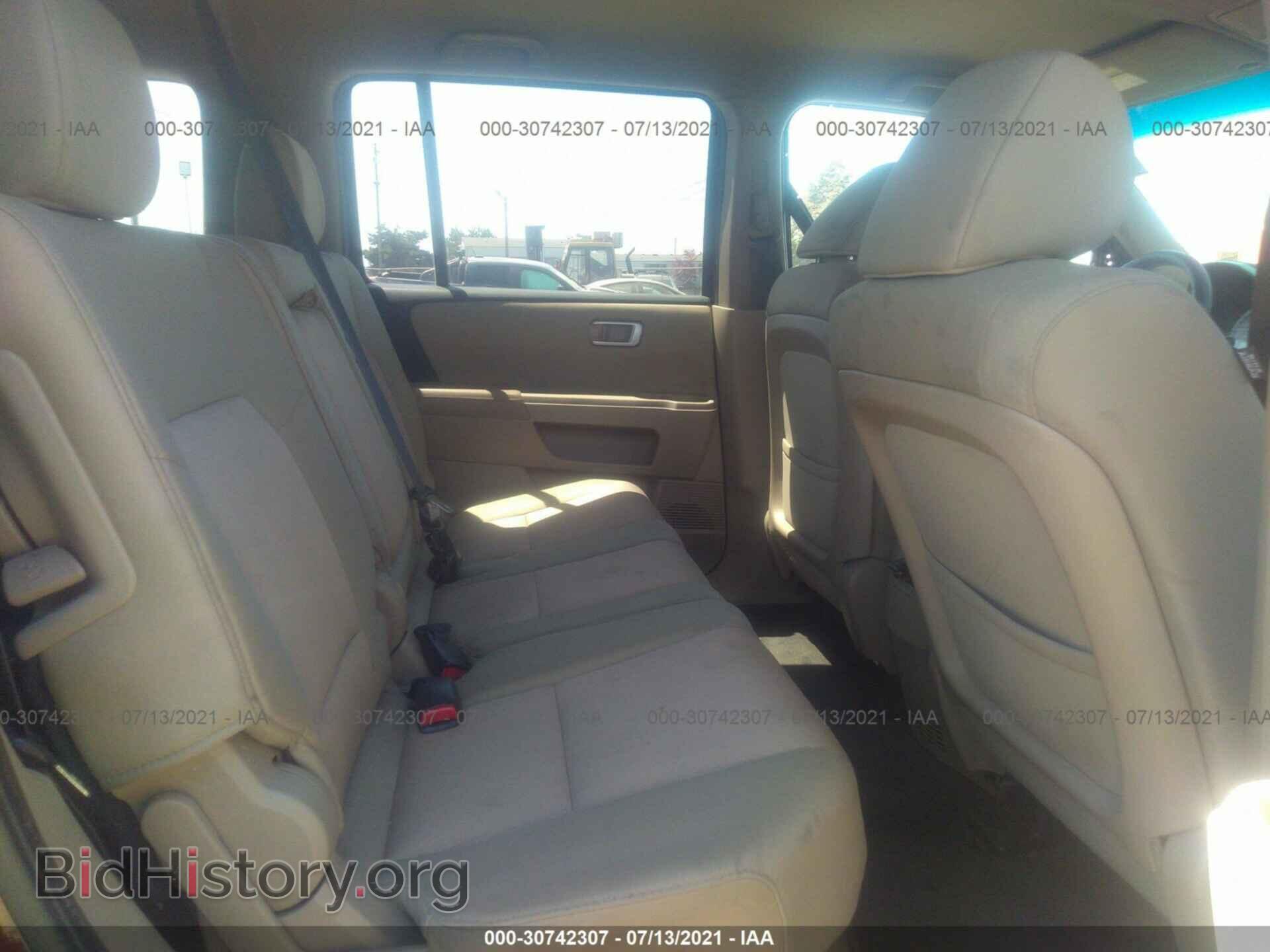 2012 HONDA PILOT - VIN: 5FNYF4H41CB067485 - Фото 8