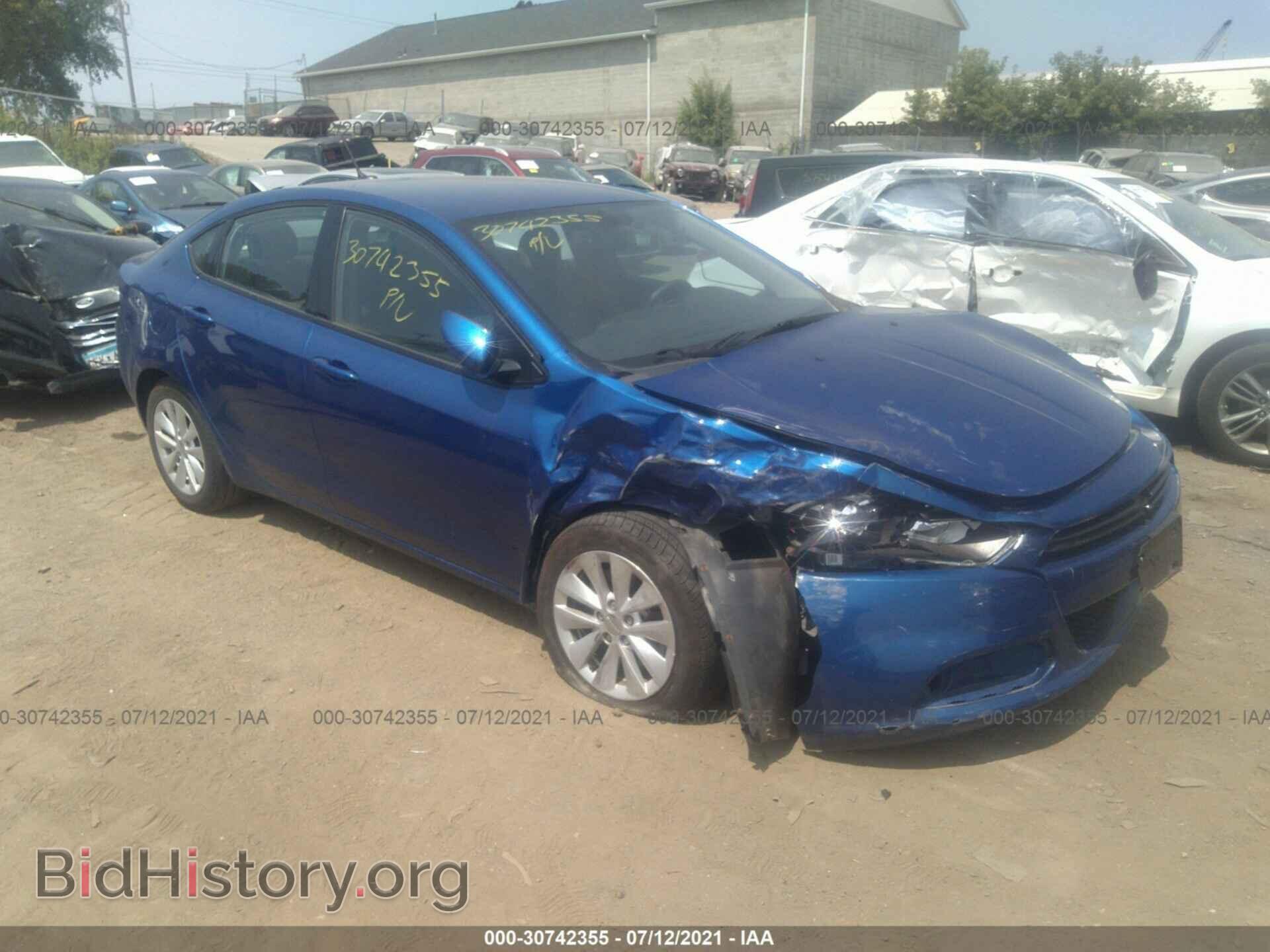 Photo 1C3CDFBB4ED822212 - DODGE DART 2014