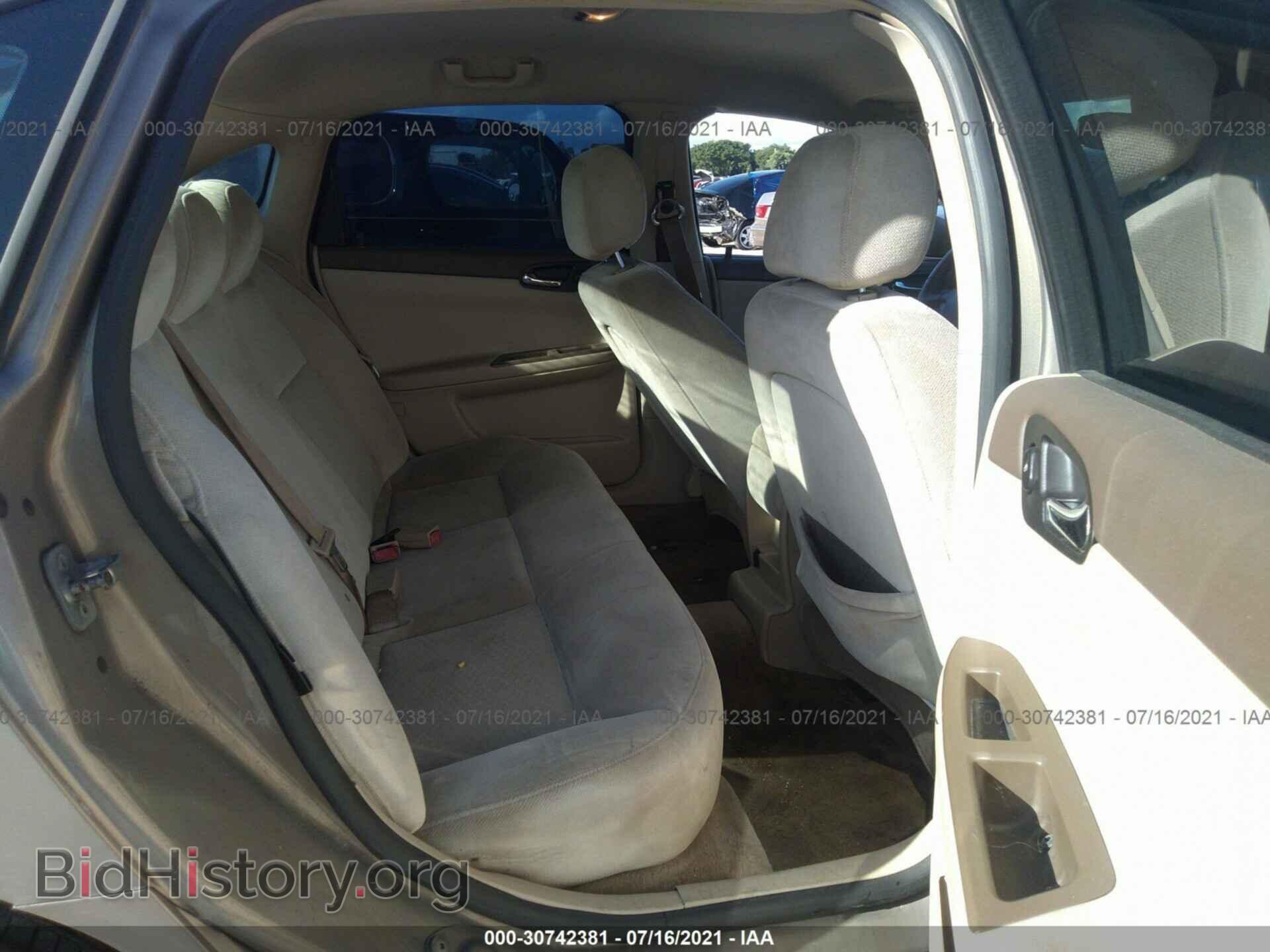2007 CHEVROLET IMPALA - VIN: 2G1WT58N279262903 - Фото 8