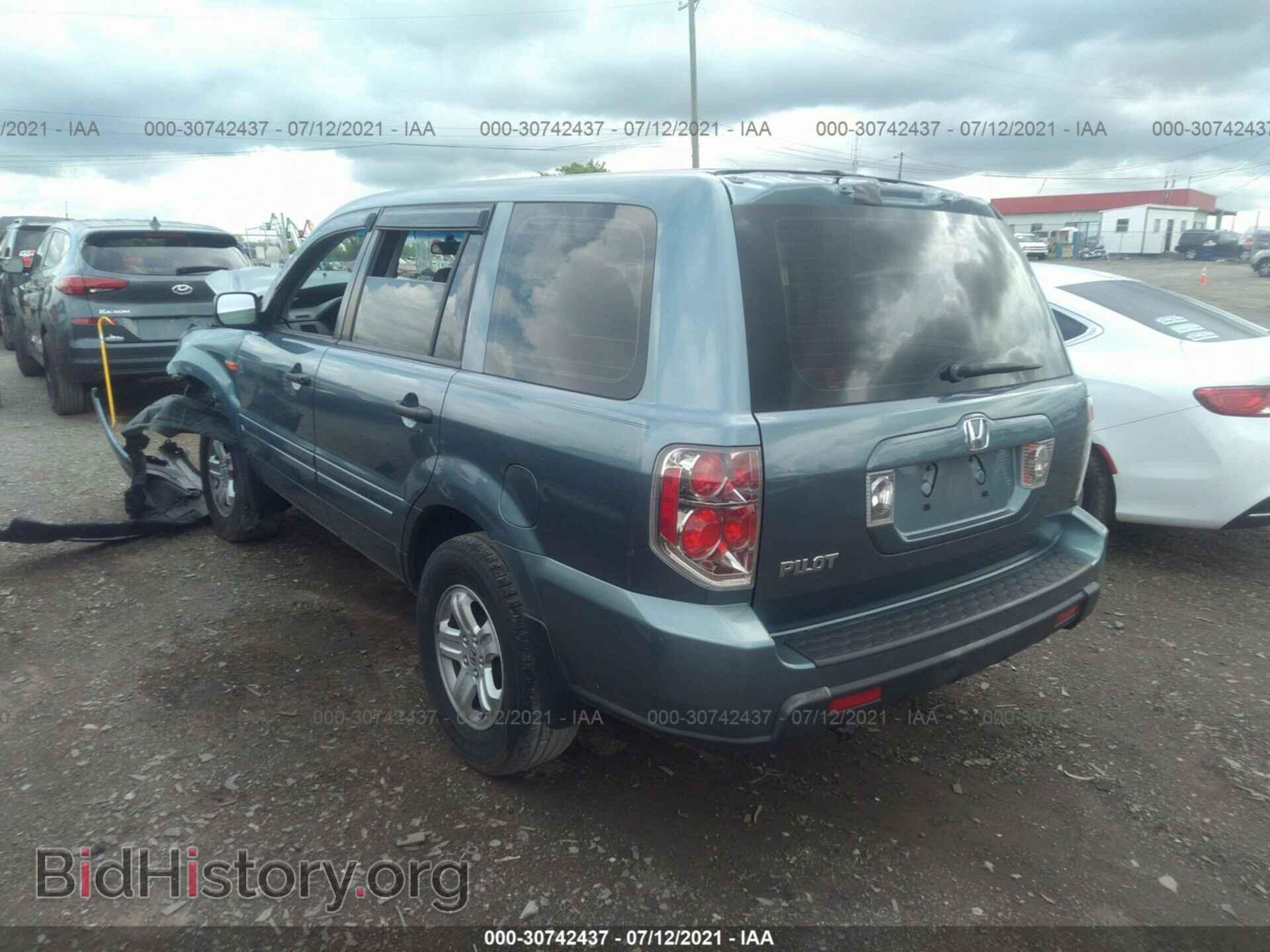 2006 HONDA PILOT - VIN: 5FNYF28186B028133 - Фото 3