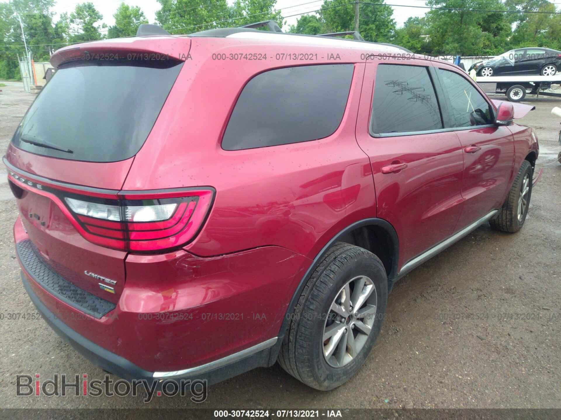 2014 DODGE DURANGO - VIN: 1C4RDJDG1EC522537 - Фото 4
