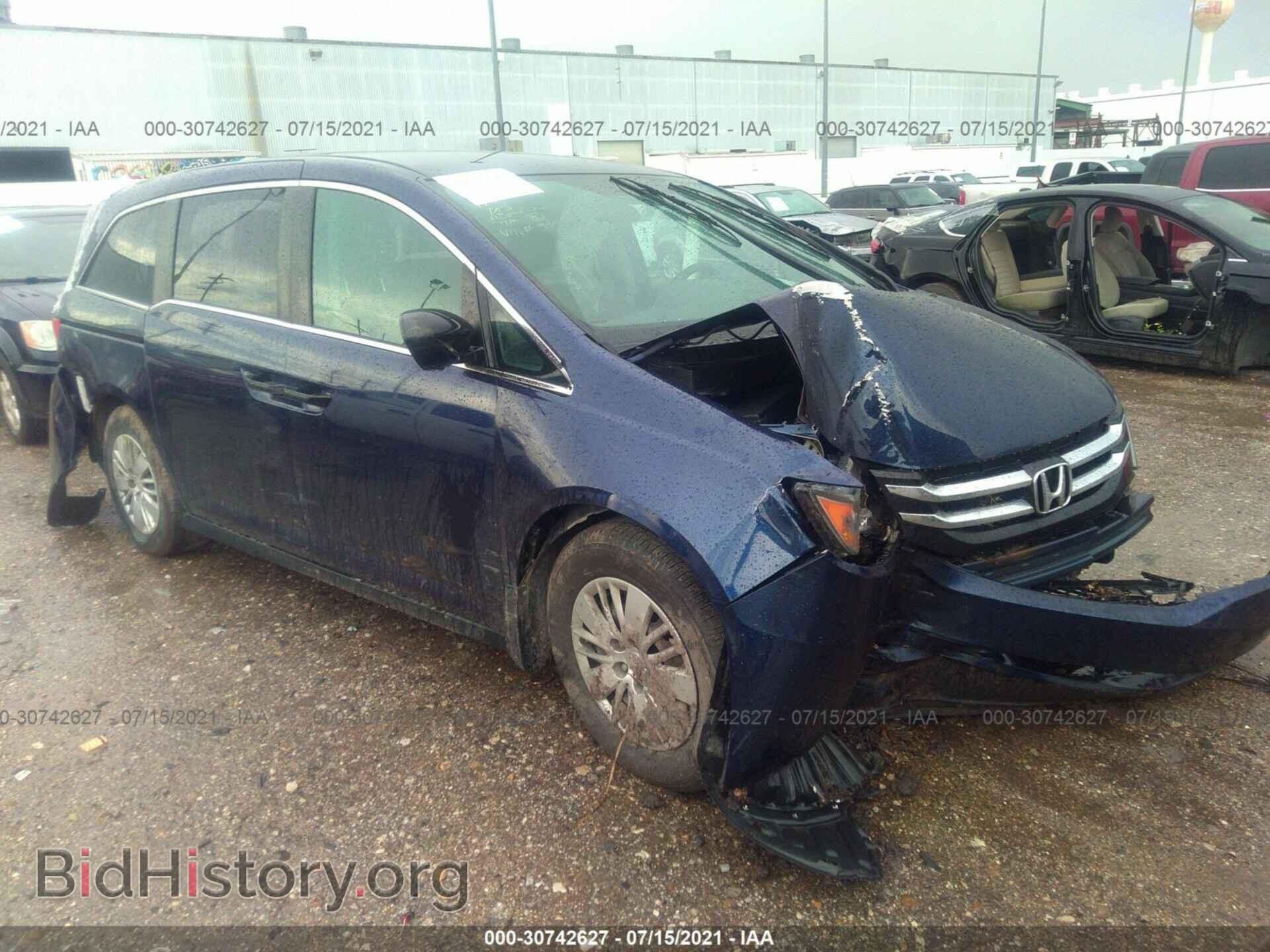 Photo 5FNRL5H26FB093392 - HONDA ODYSSEY 2015