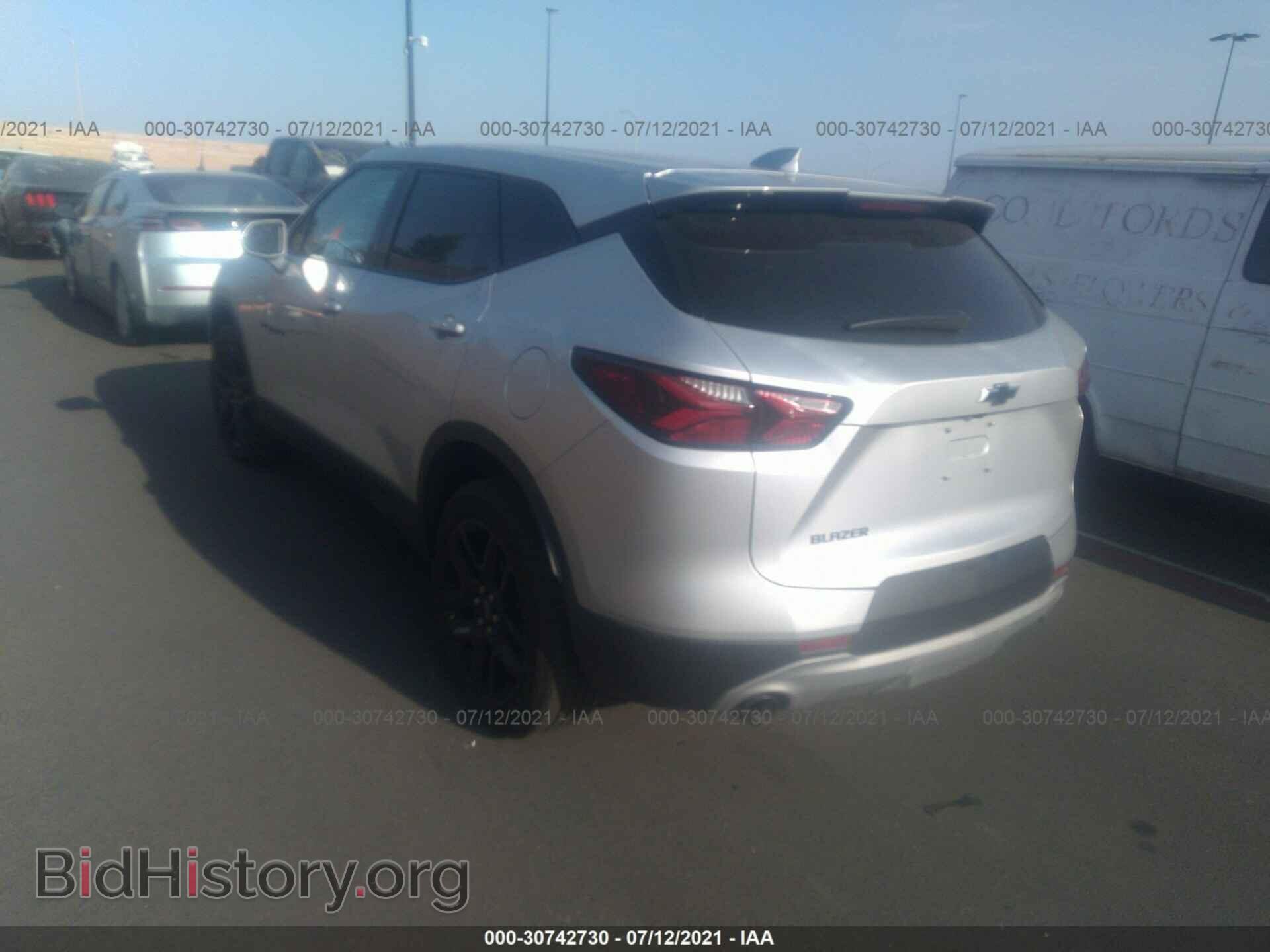 2020 CHEVROLET BLAZER - VIN: 3GNKBBRA5LS656998 - Фото 3
