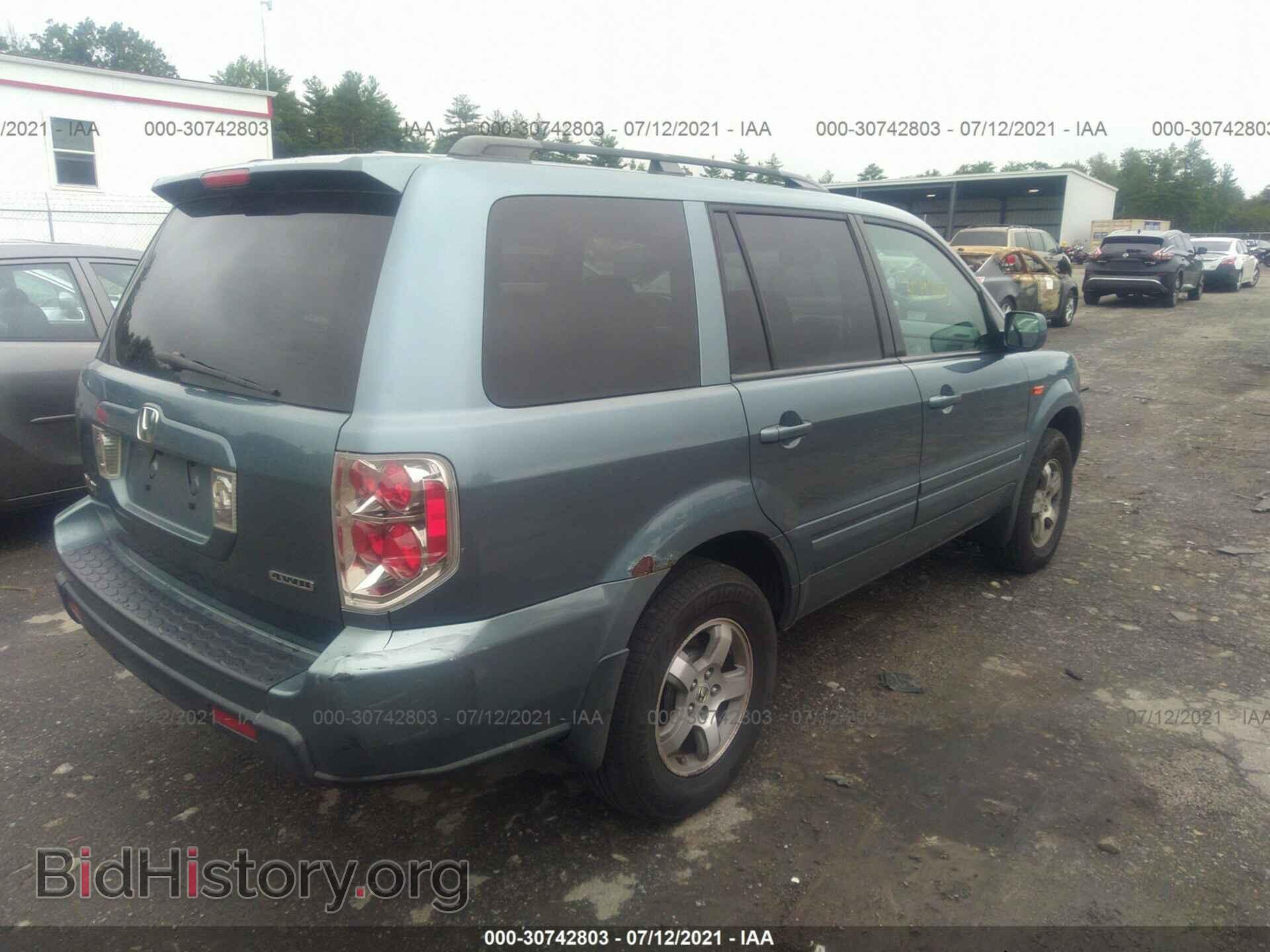 2006 HONDA PILOT - VIN: 2HKYF18576H549892 - Фото 4