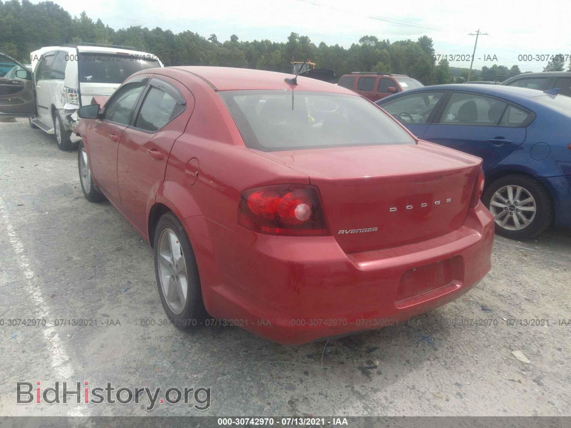 2013 DODGE AVENGER - VIN: 1C3CDZAB5DN631233 - Photo 3